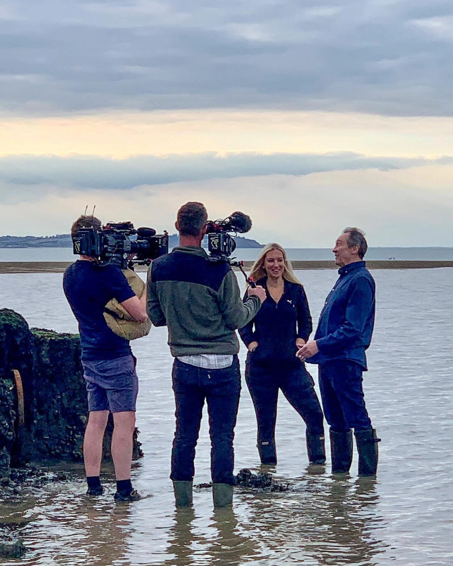 We're delighted to have been involved in the filming of a new two-part documentary by Paul Whitehouse on the ongoing sewage pollution crisis, with SOS Whitstable member Sal Burtt-Jones discussing local issues with Paul.
You can watch 'Paul Whitehouse