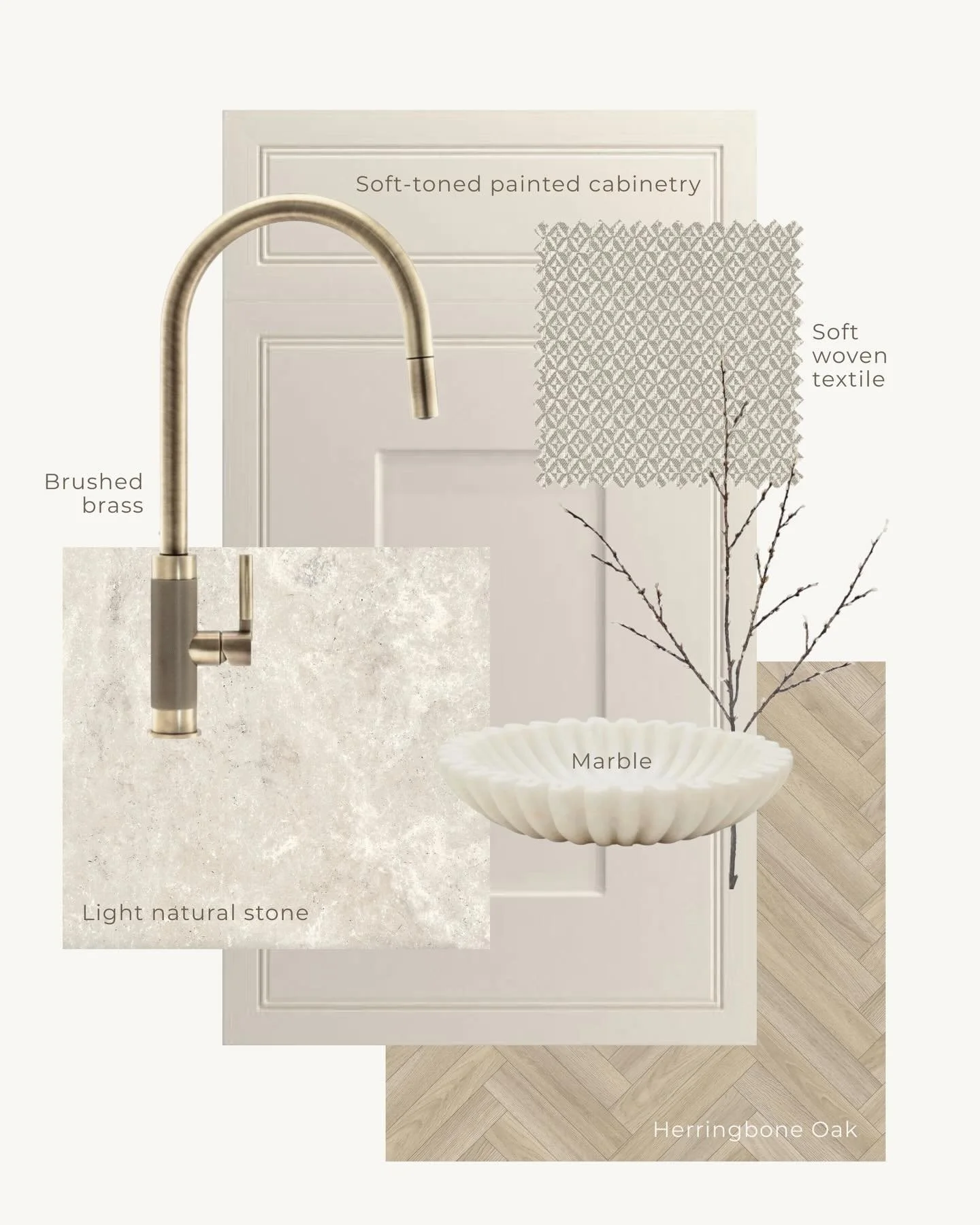 When choosing colours feels overwhelming, sometimes it helps to step back and let the materials lead. 

Most natural materials already carry their own tones, and often a subtle pattern in the d&eacute;cor is enough to bring everything together.

#mat