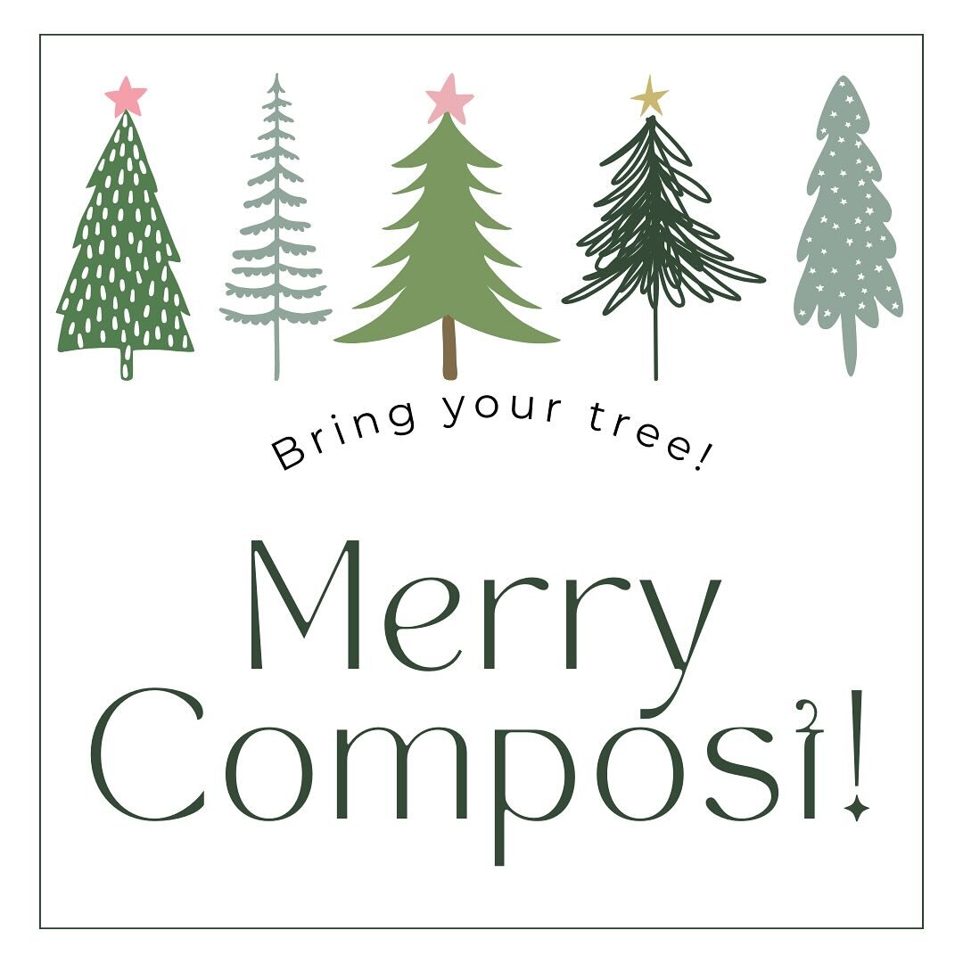 Love your 🌲🎄? Sad to just throw it away? Help complete the full circle and bring it to Indianhead! We will compost it! 2020 CR214 (West King) Tuesday to Friday 7AM - 5PM!