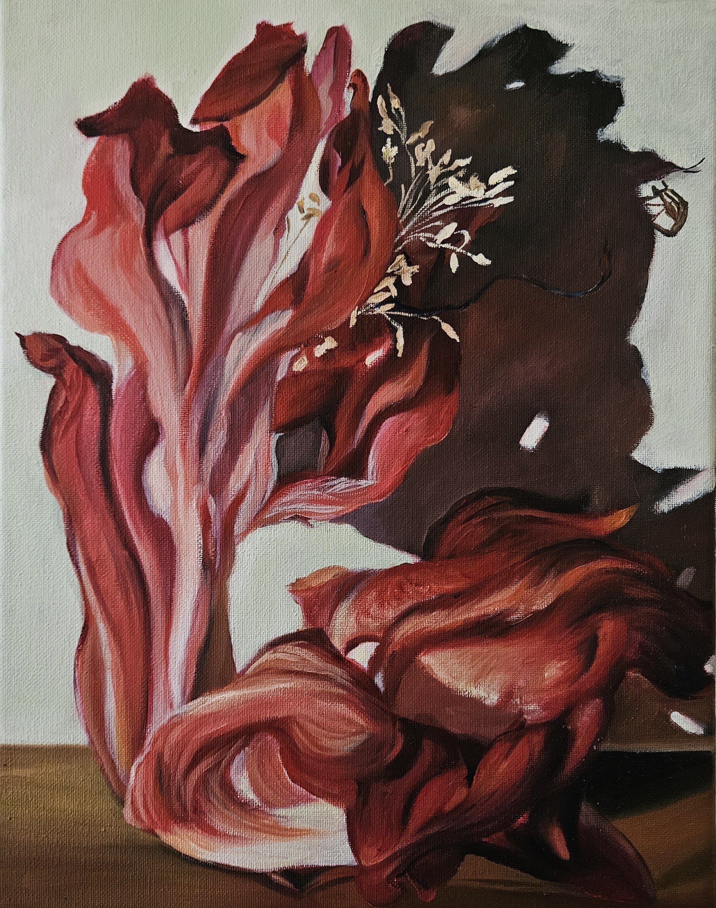 Crab Cactus flora
12in*12in
Oil on Canvas 2025