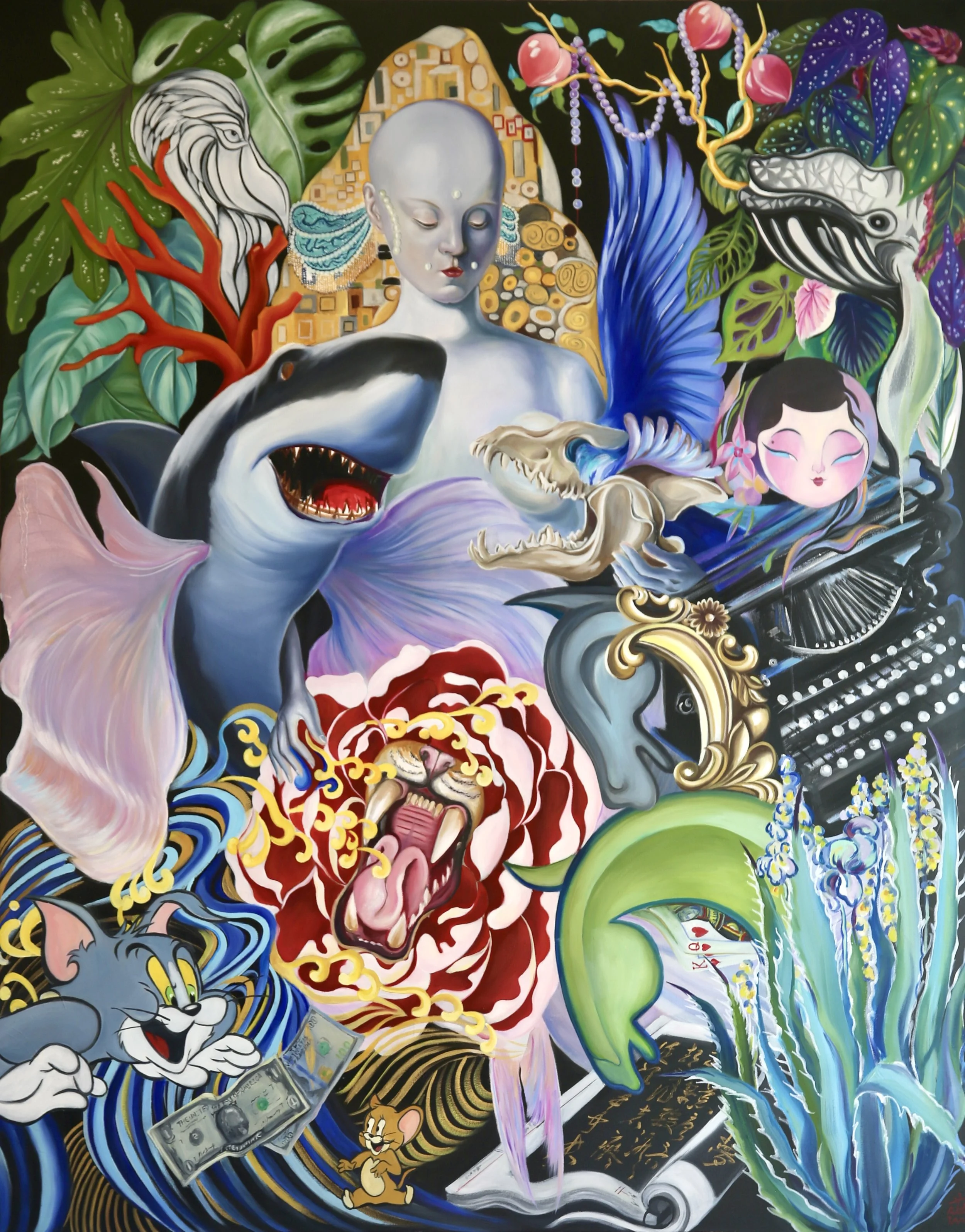 100 Days in the Life of 
48in*60in 
Oil on Canvas 2021