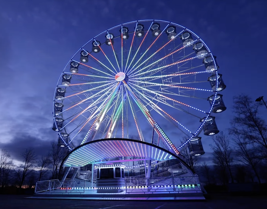 Perth Fair Rides Giant Ferris Wheel | Perth's Biggest Travelling Wheel — Carnival Amusements