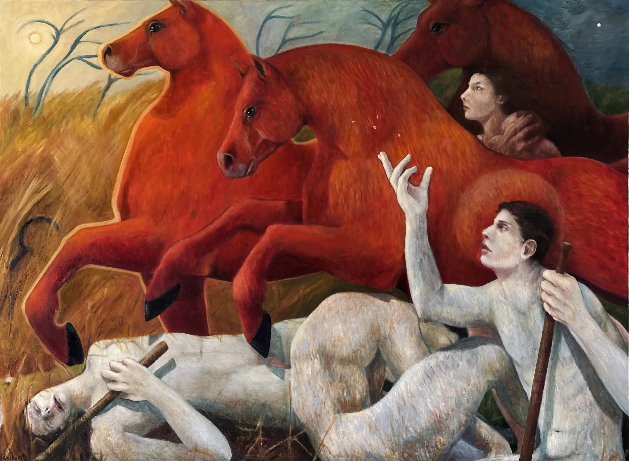 We Shall Prevail: Sow the Wind 90 x 122 cm