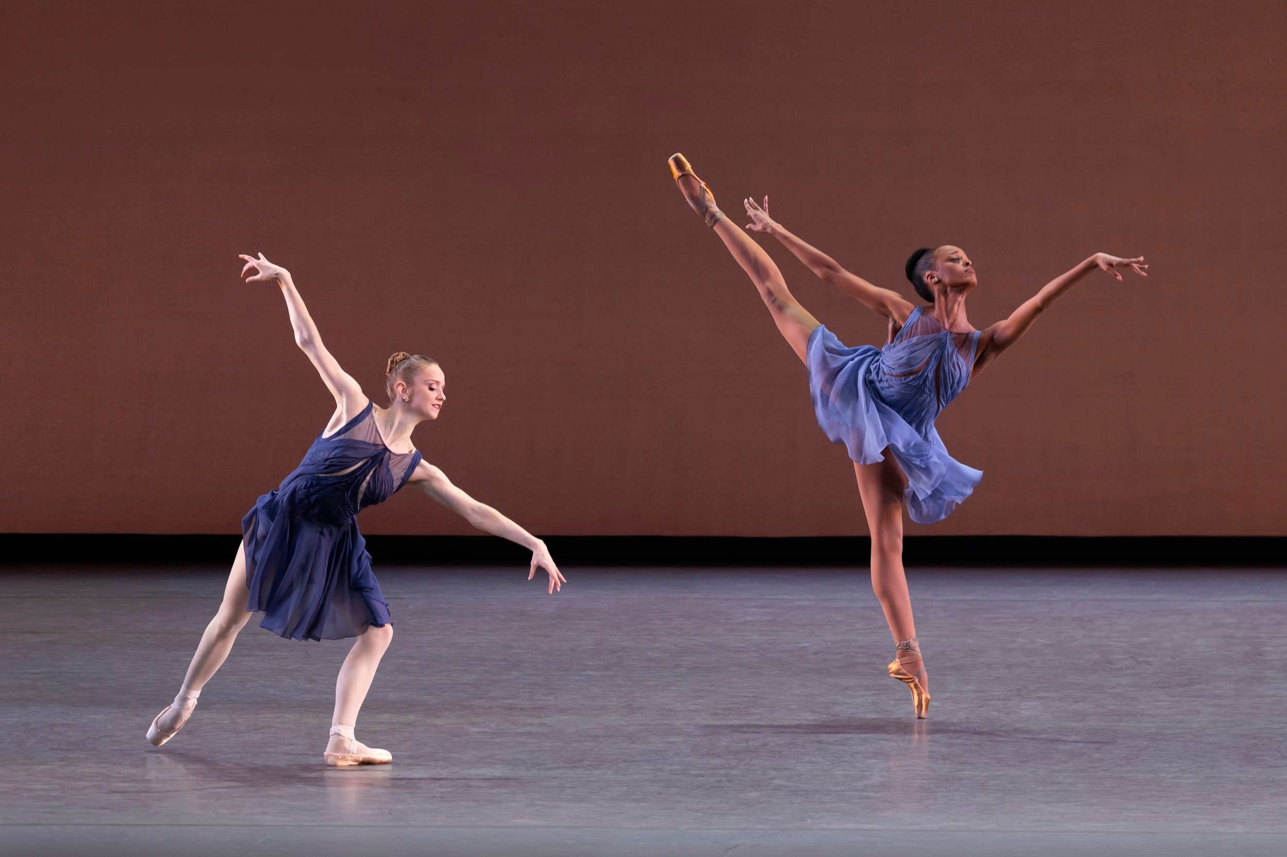 Emma Von Enck India Bradley Tiler Peck's Concerto for Two Pianos New York City Ballet LA