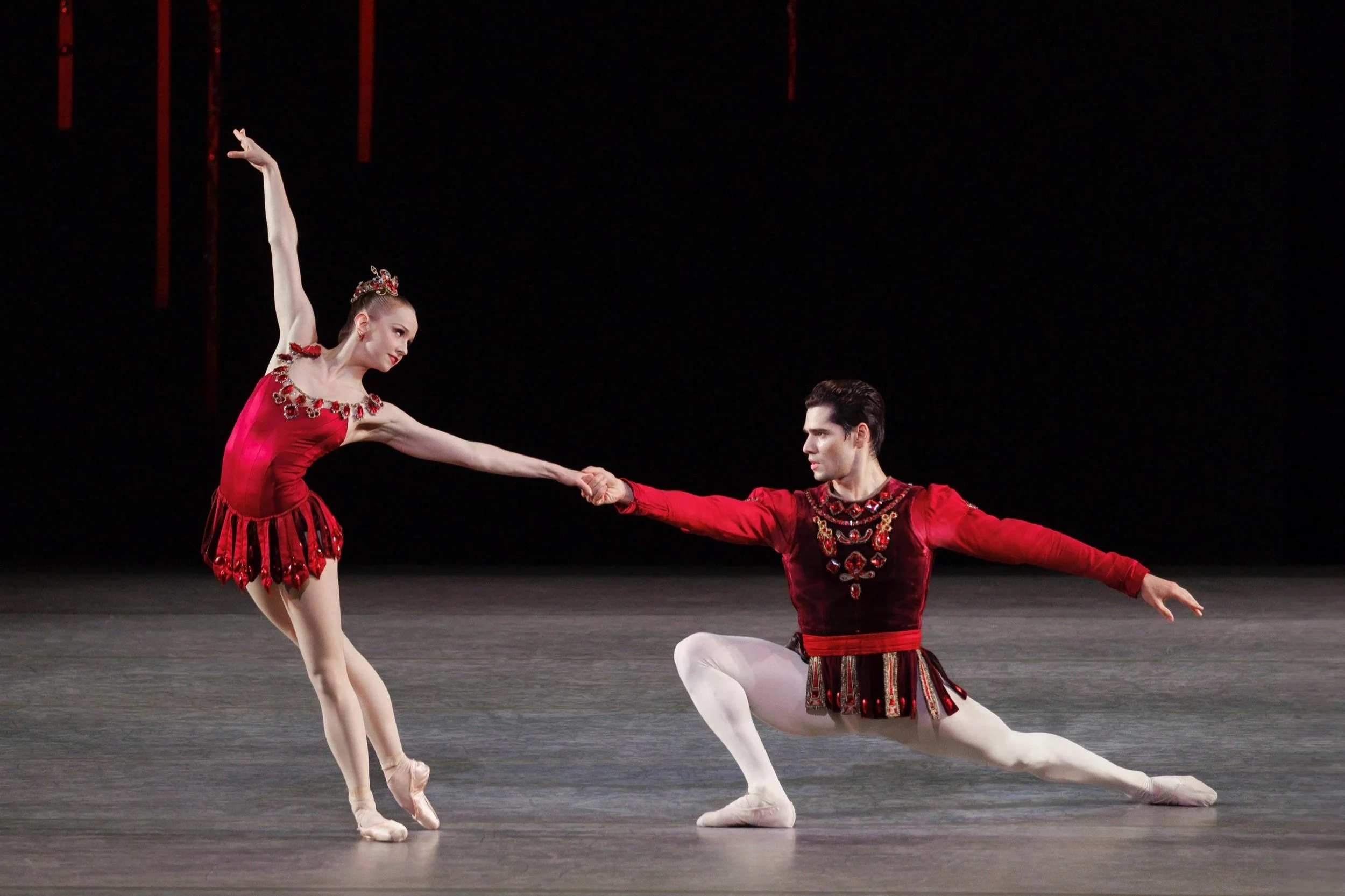 Emma Von Enck Jovani Furlan Balanchine's Rubies Jewels New York City Ballet