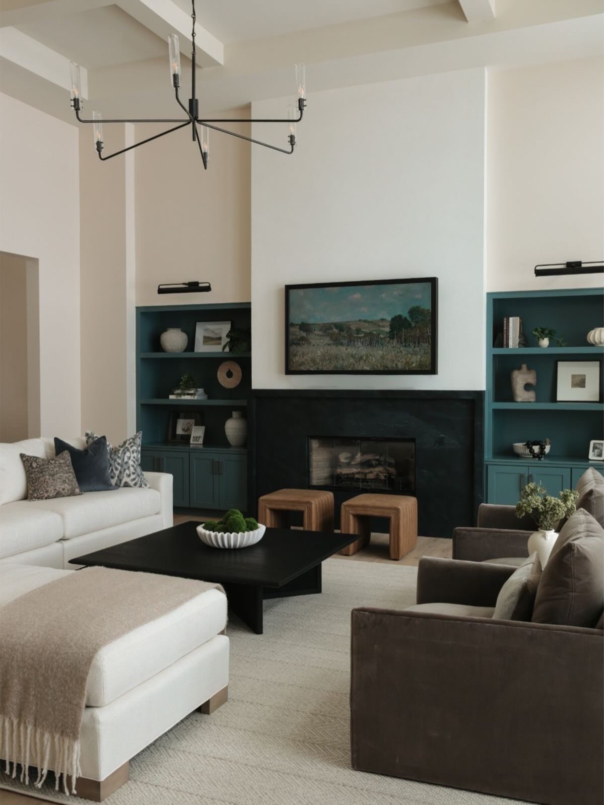 Happy New Year! Kicking off 2026 with photos from our latest completed project, Austin Lake Modern Refresh! 
.
Head to our website to see the full gallery!
.
Design @whausofdesign 
📸 @elyncourey 
.
 #grandrapidsinteriordesign #grandrapidsinteriordes