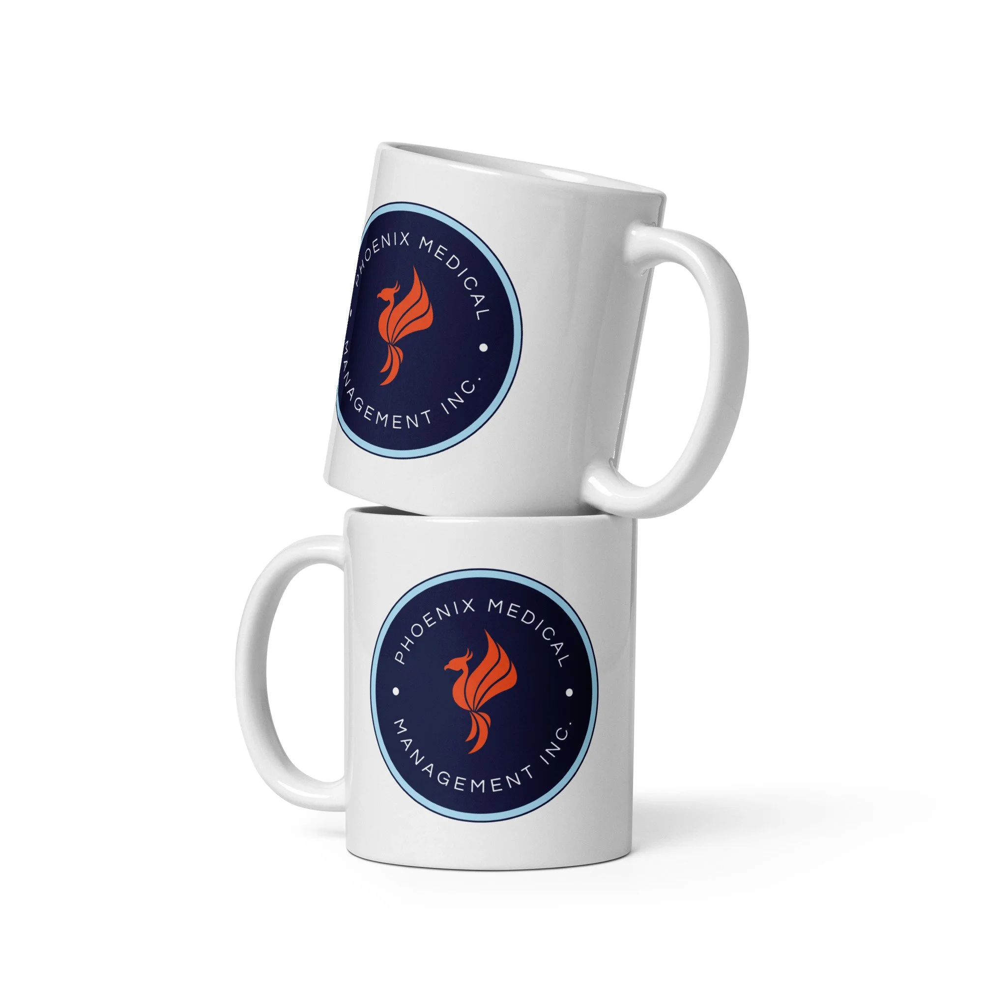 Phoenix | White glossy mug