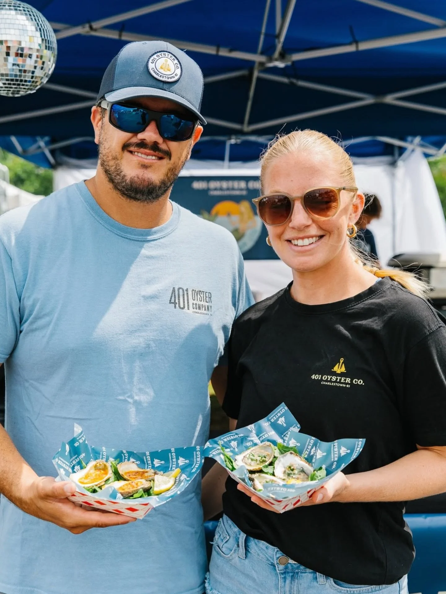 Big September weekend on deck! 🦪🪩🤙🏻Come see us &amp; slurp some &lsquo;sters at&hellip;

@gooseneckvineyards // Friday 9/5 from 4-7PM

@riseafoodfestival // Saturday 9/6 from 11AM-7PM &amp; Sunday 9/7 from 11AM-5PM

@kingdomofthehawk // Sunday 9/
