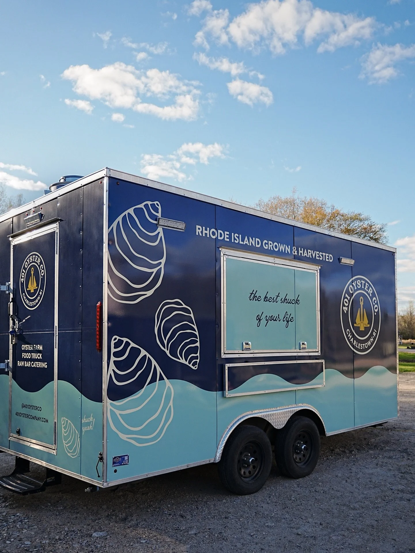 INTRODUCING&hellip;401 OYSTER CO. ON WHEELS 🦪🦪🦪

To say that we&rsquo;re wicked excited to be able to bring local Rhode Island seafood &amp; oysters to more people &amp; more places would be an understatement. 

We&rsquo;ll be debuting this beauty