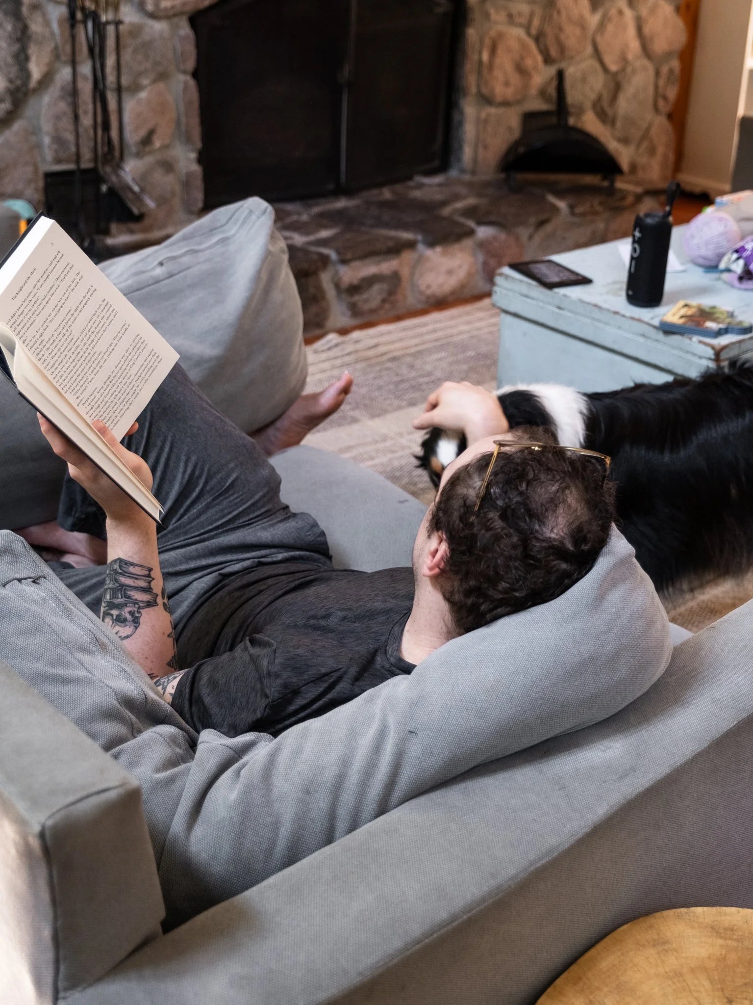 Relax with a good book
