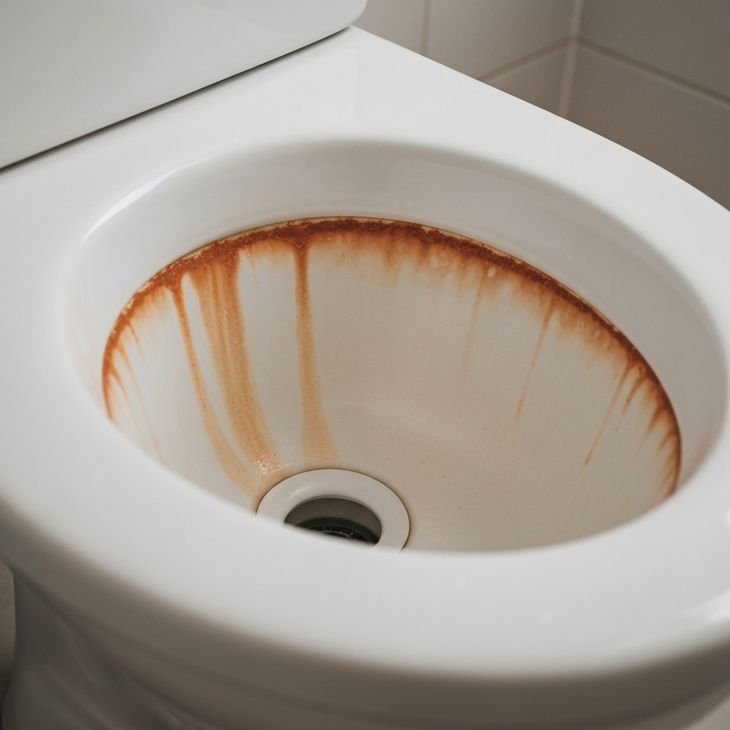 Why Your Well Water Is Staining Sinks and Toilets Orange