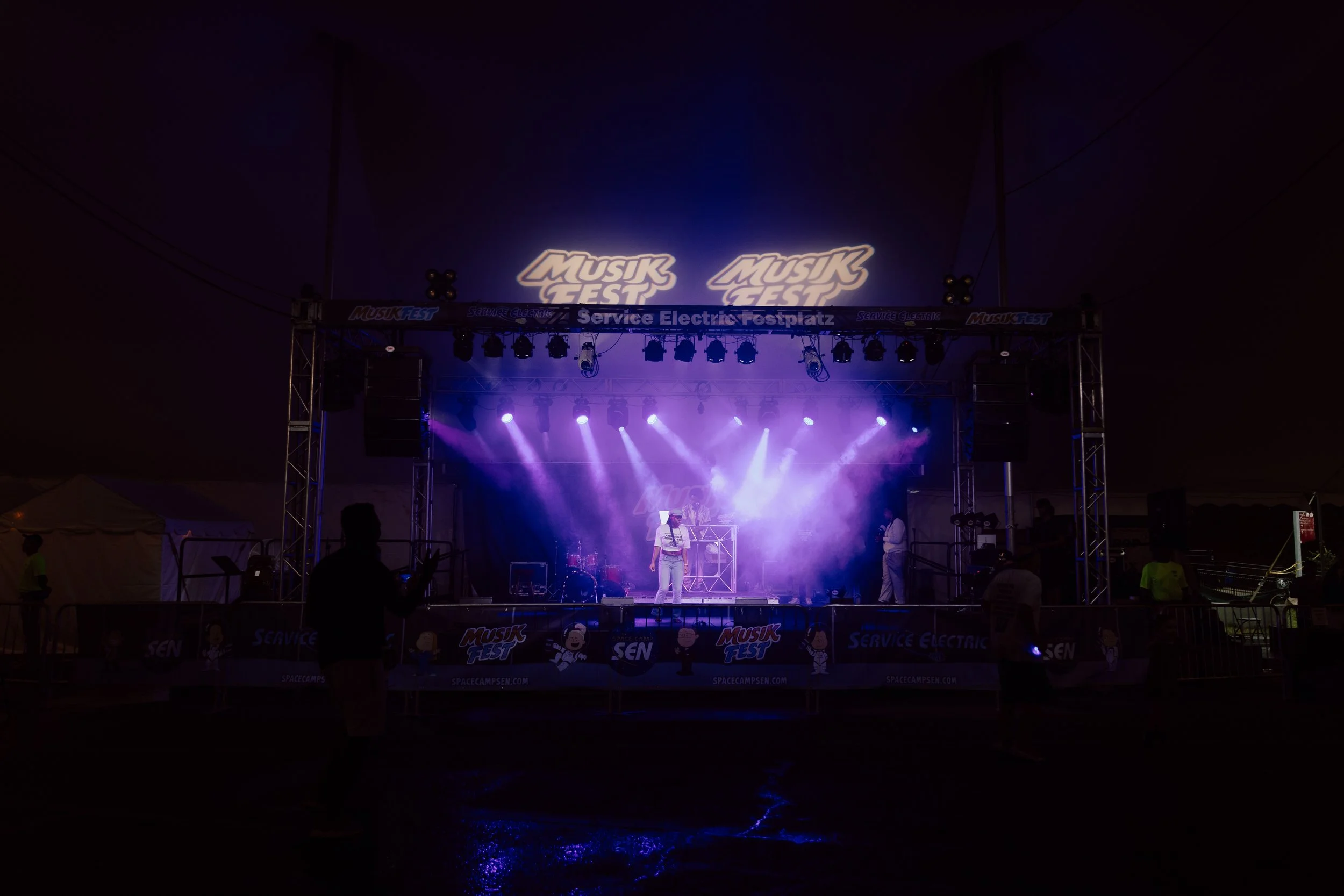 Afrobeats Production. Musikfest 2024, Bethlehem, PA.