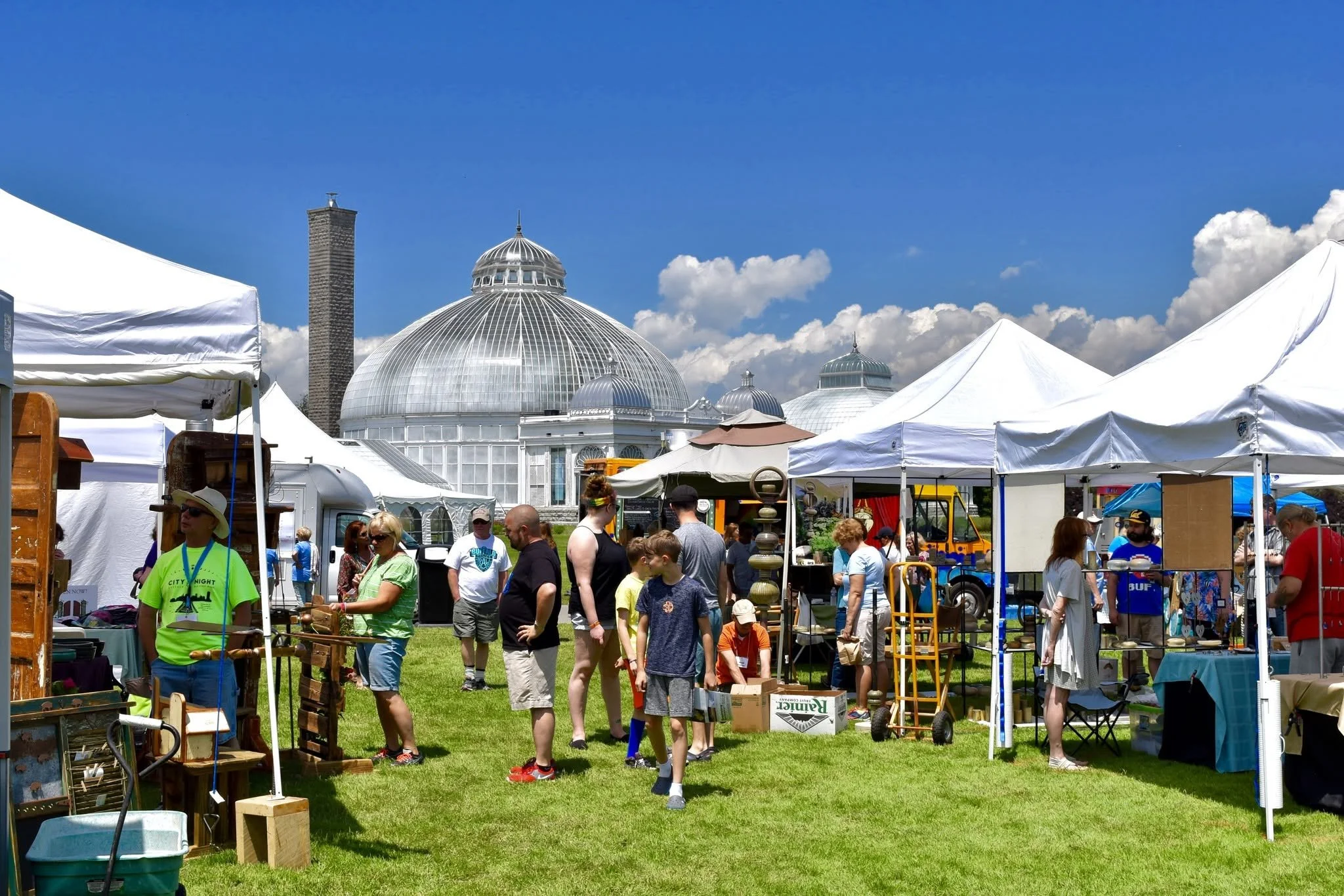 Garden Art Sale at the Botanical Gardens