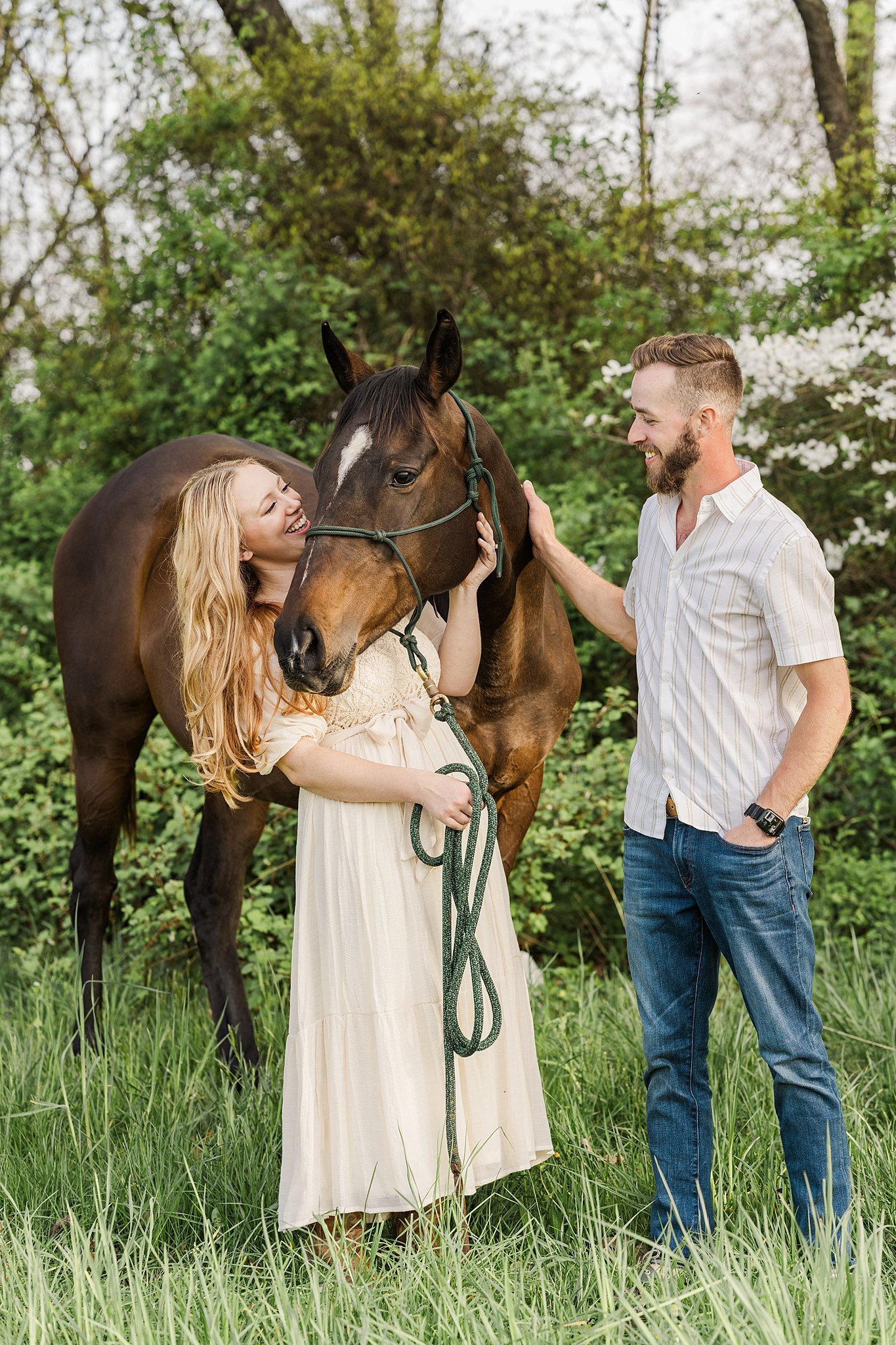 Horse Farm Masonic Village Spring Engagement Session Photography_4523.jpg