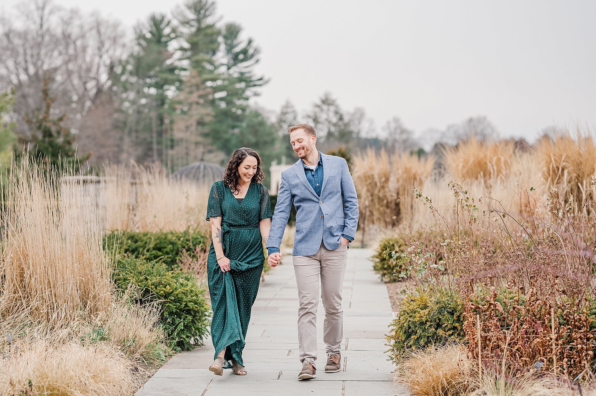 Longwood Gardens Winter Engagement Session Photography Session_4166.jpg