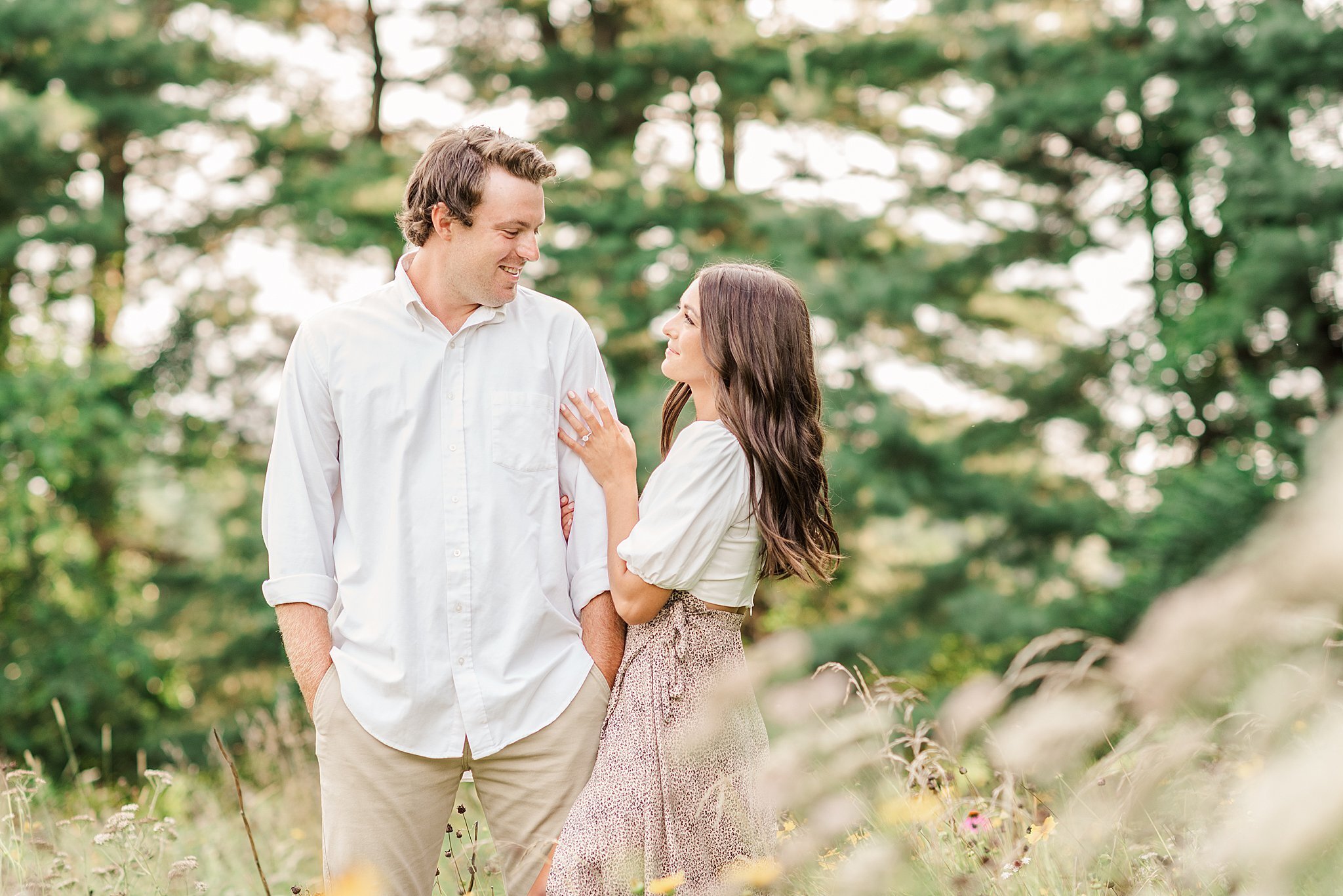 Lancaster County Central Park Summer Engagement Session Wedding Photography 