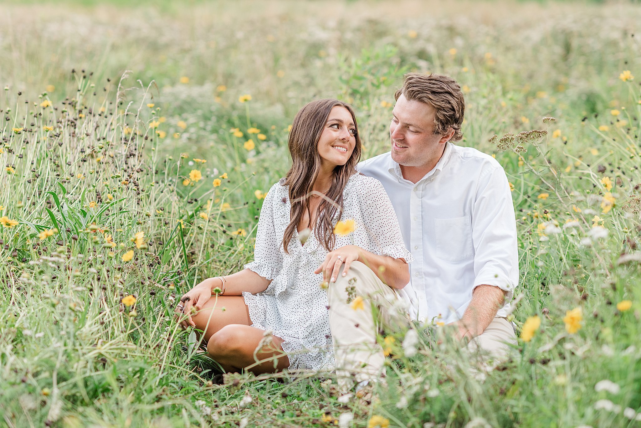 Lancaster County Park Summer Engagement Session Photography 