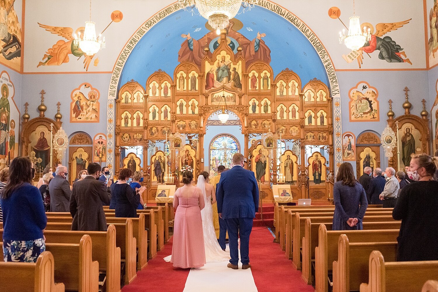 Russian Orthodox Fall Wedding Bethlehem PA 