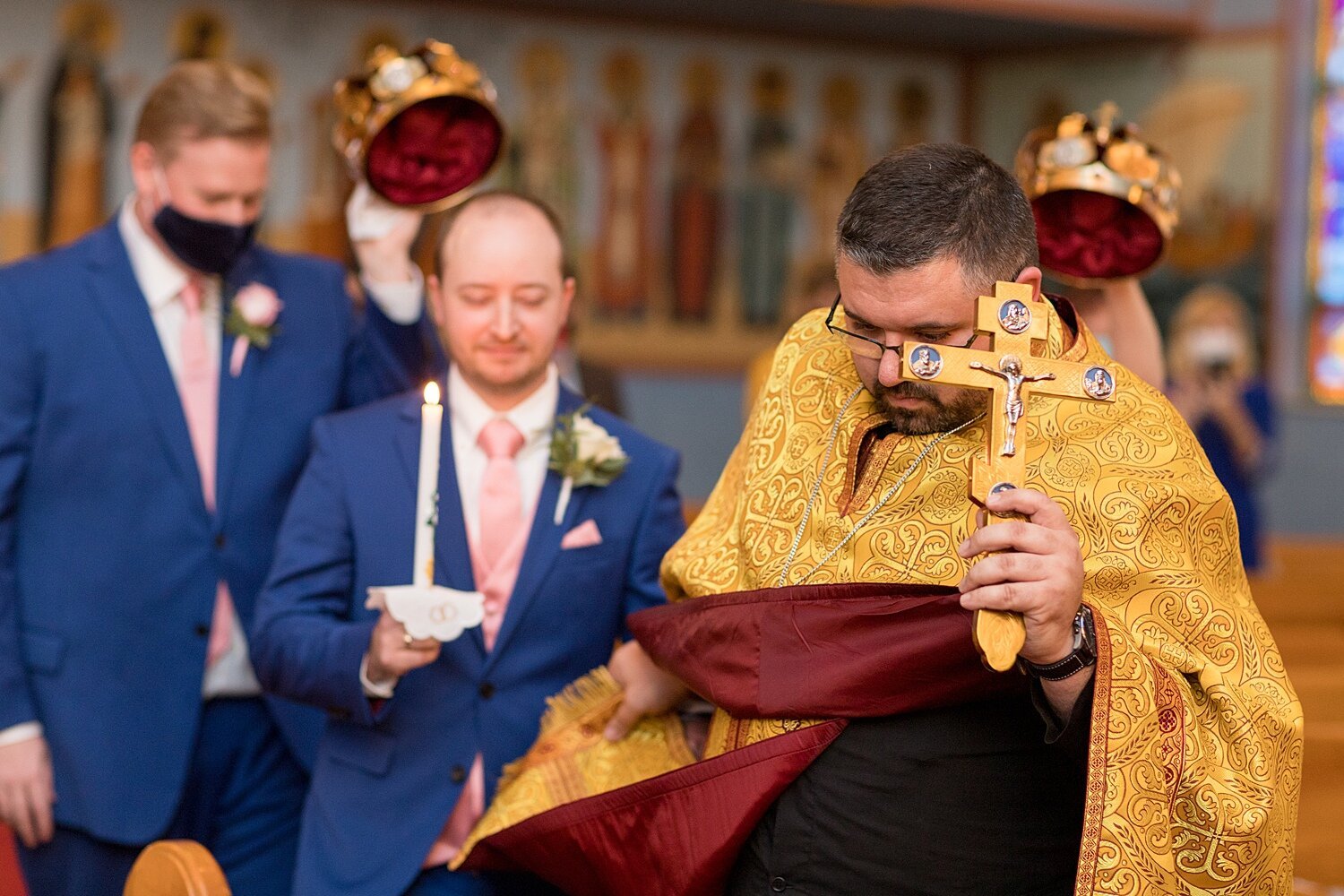Russian Orthodox Fall Wedding Bethlehem PA 