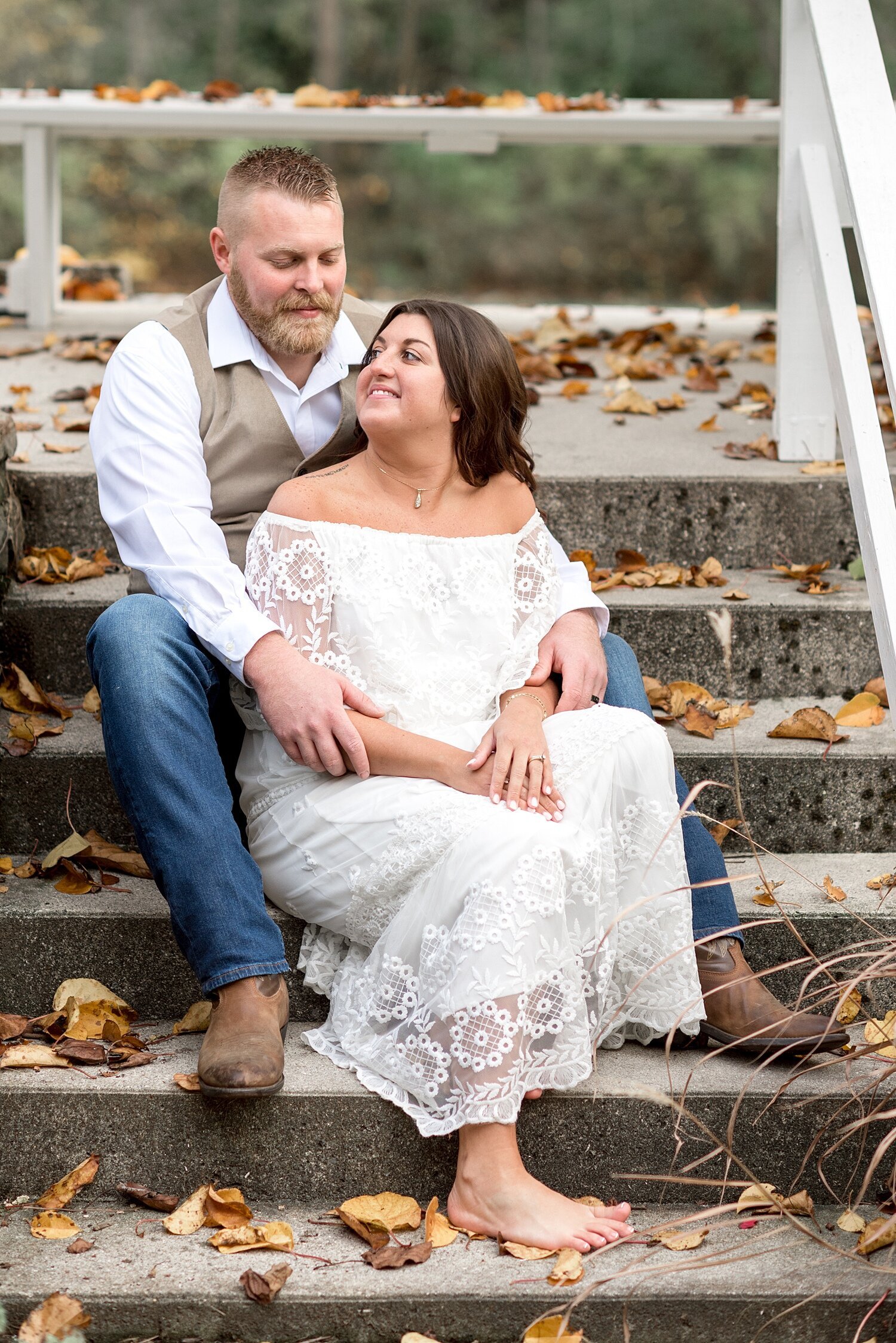 Nissley Vineyard Winery Bainbridge PA Fall Engagement 