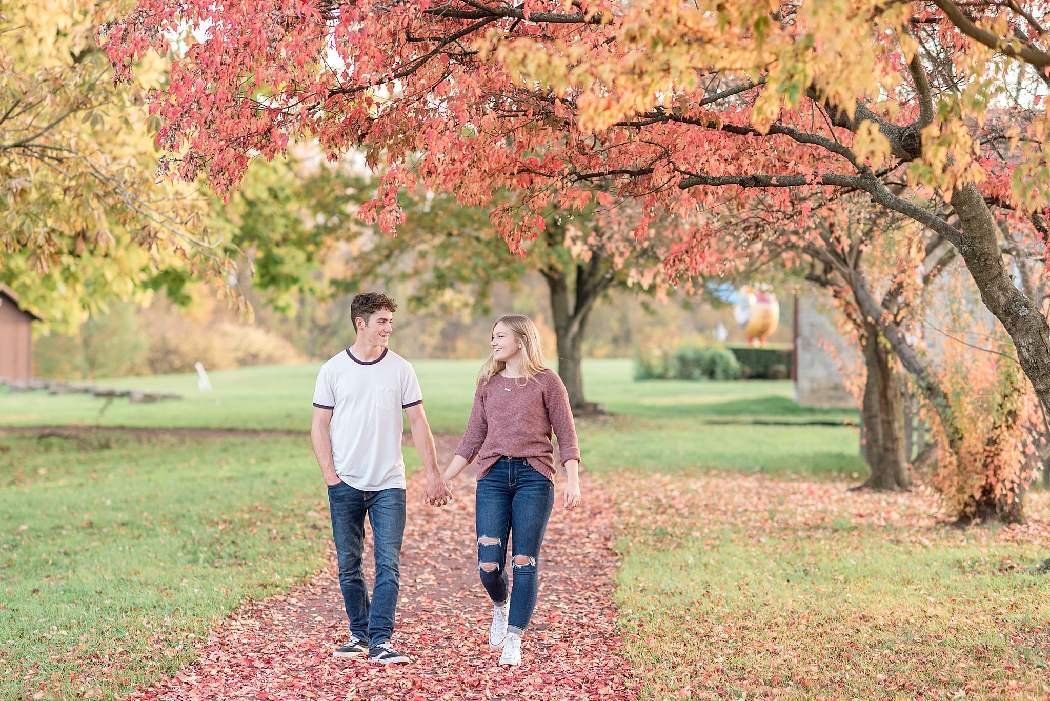 Grings Mill Autumn Engagement Session Photography_8684.jpg