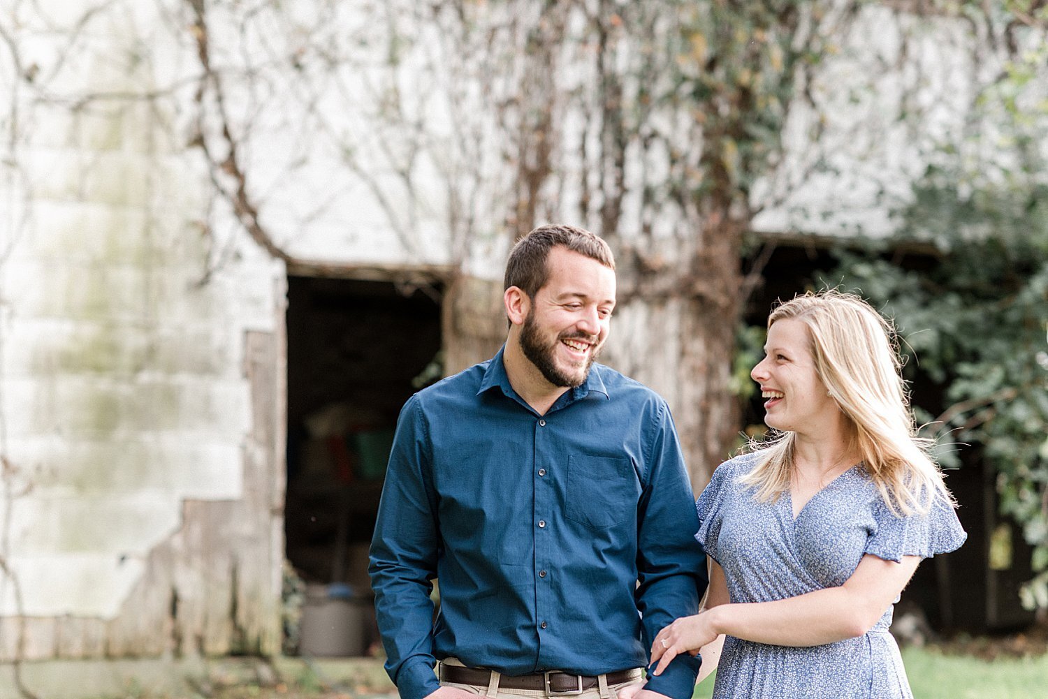 Lancaster PA Autumn farm sunset engagement session photography_8543.jpg