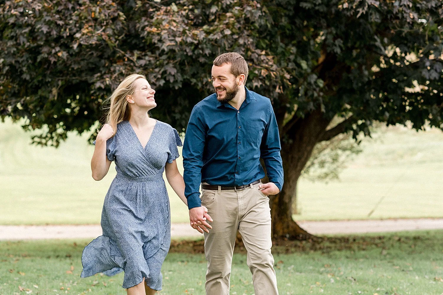 Lancaster PA Autumn farm sunset engagement session photography_8546.jpg