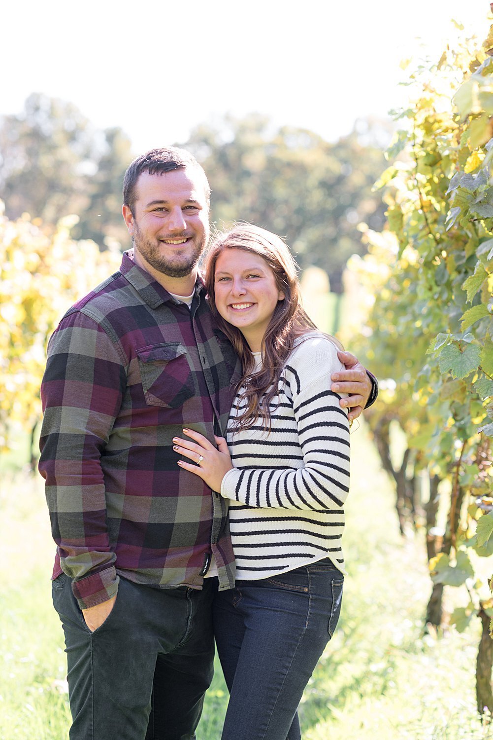 Surprise Proposal at WayVine Vineyard Nottingham PA 