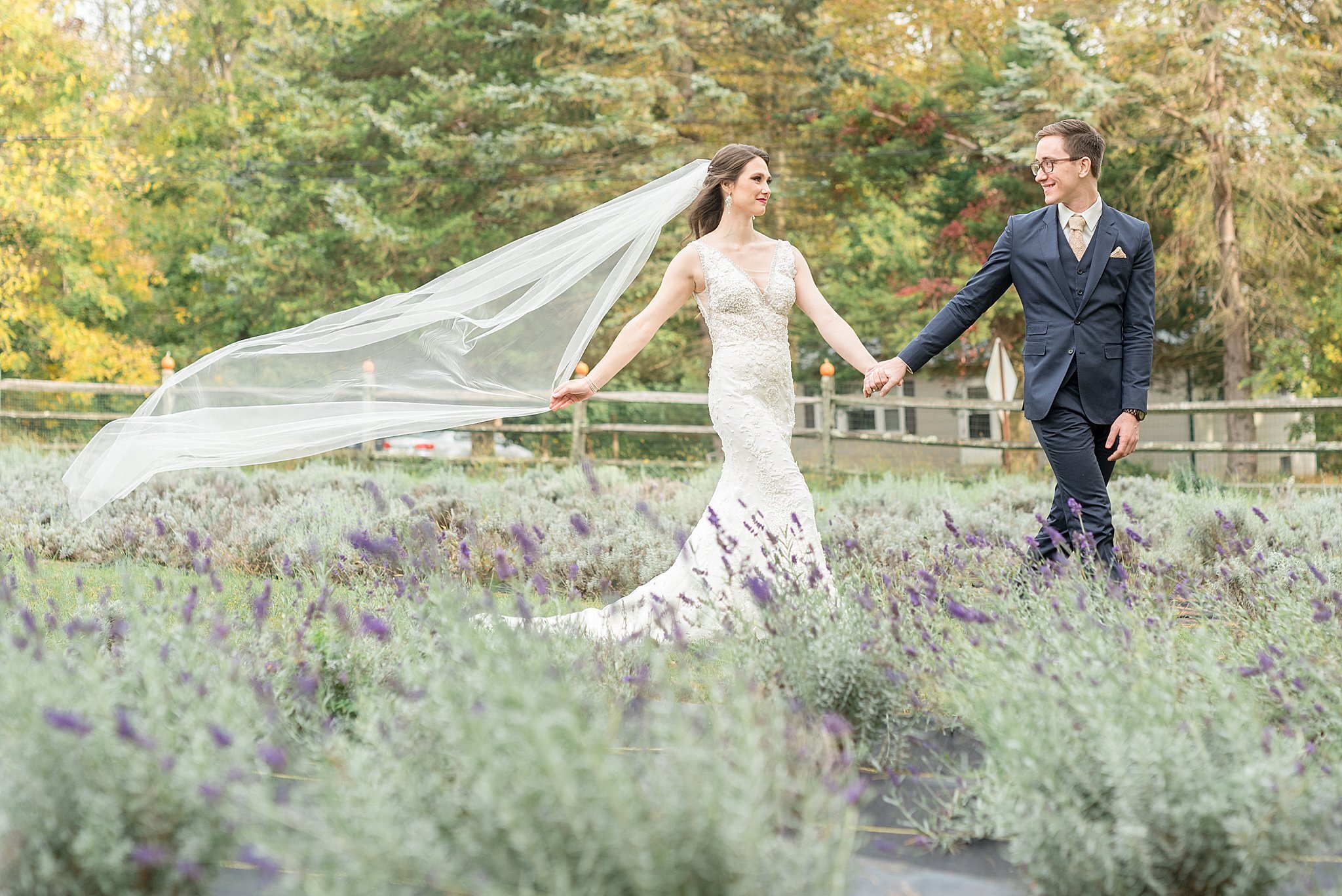Lavender Fields Outdoor micro wedding Doylestown Pa