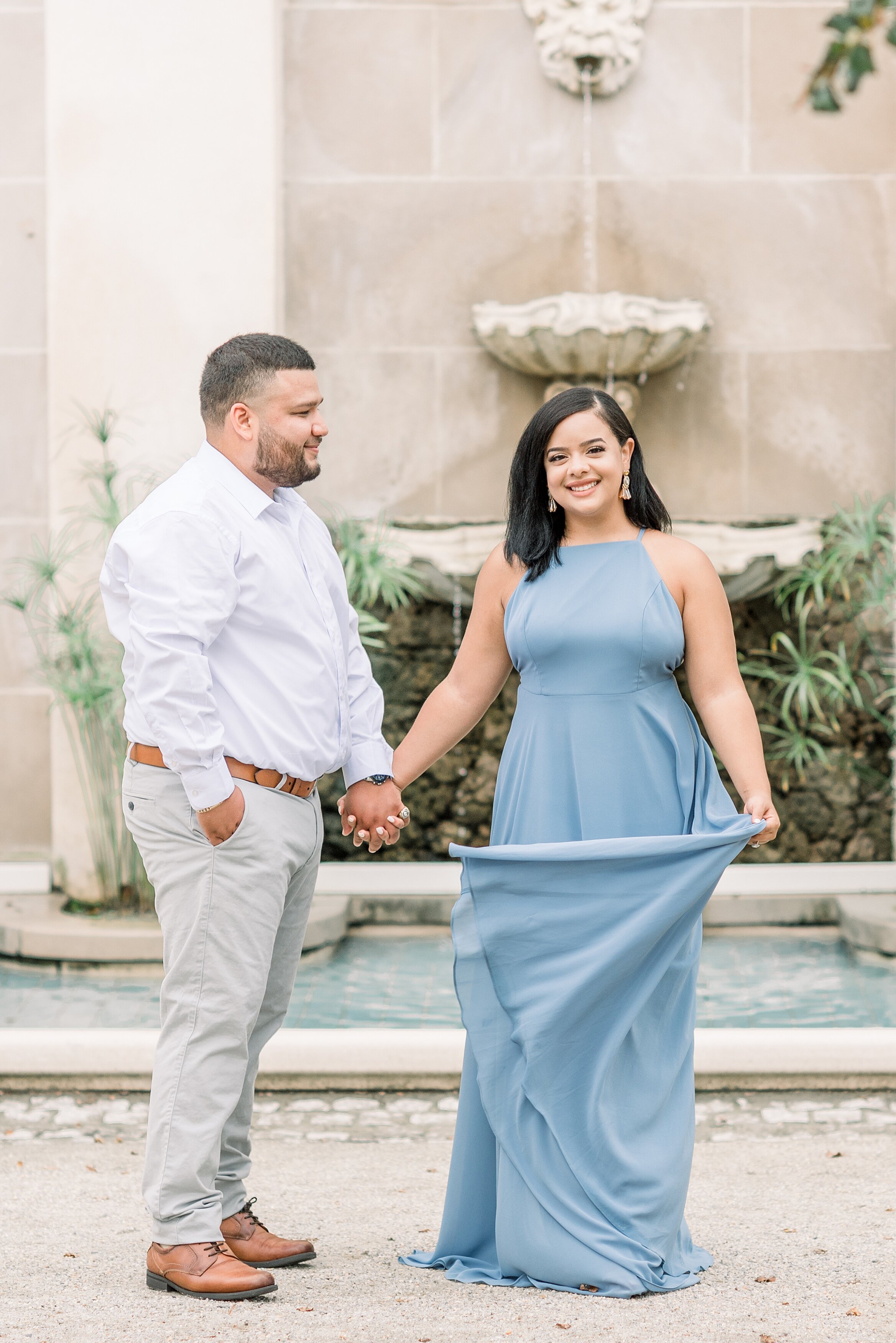 Longwood Gardens Kennet Square Pa Summer Engagement Session Photography_7645.jpg