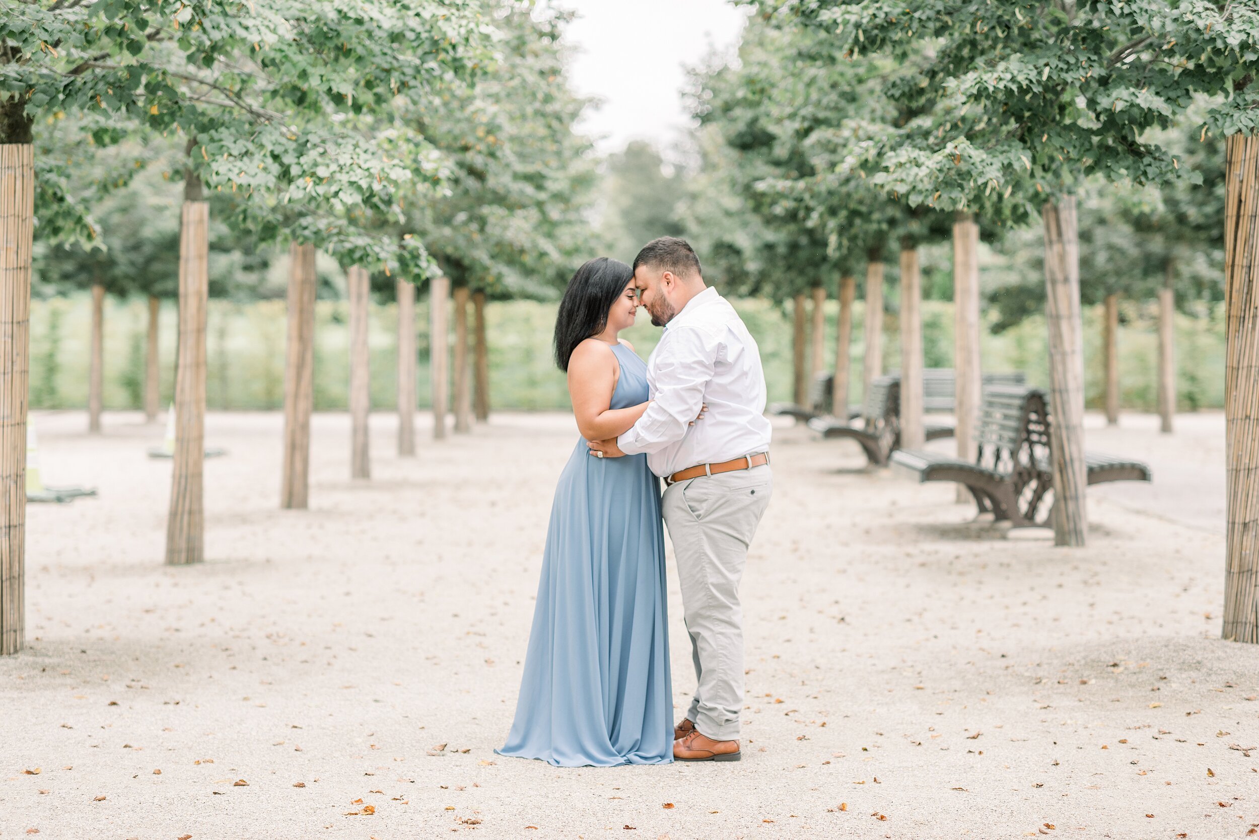 Longwood Gardens Kennet Square Pa Summer Engagement Session Photography_7653.jpg