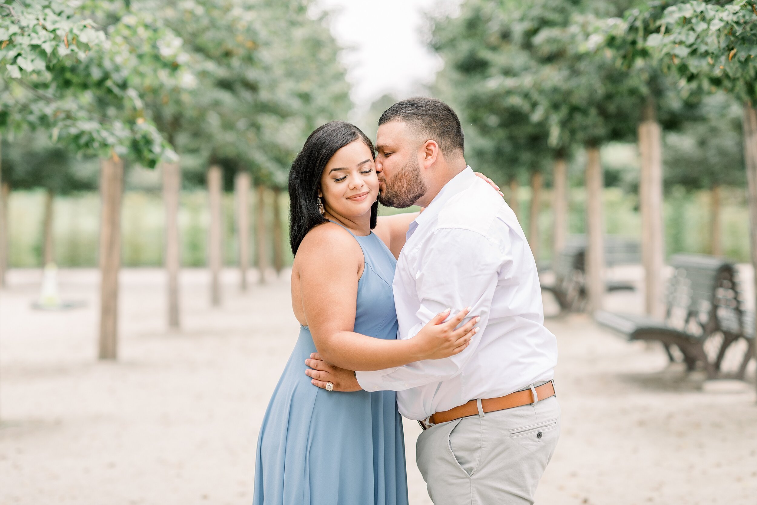 Longwood Gardens Kennet Square Pa Summer Engagement Session Photography_7656.jpg