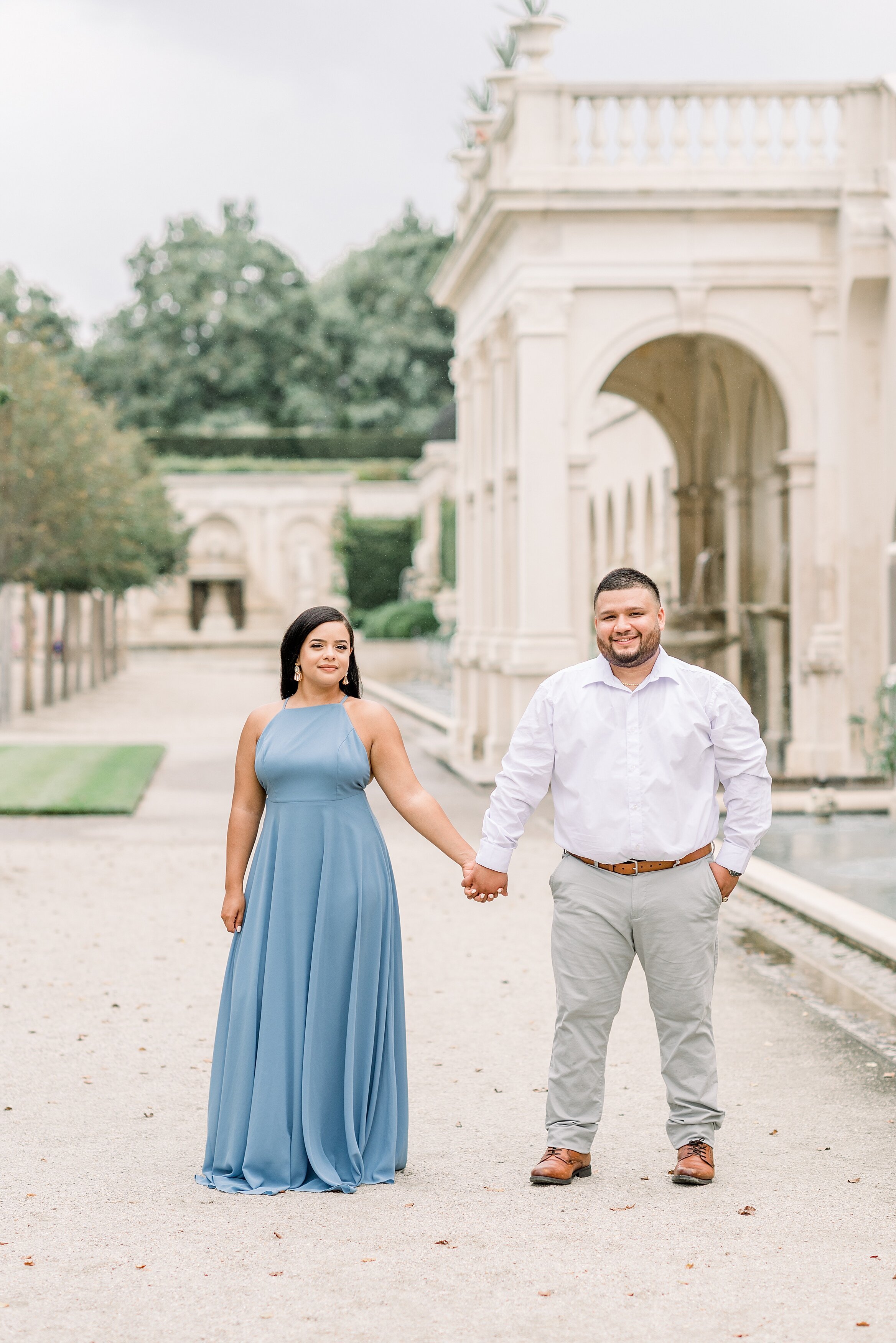 Longwood Gardens Kennet Square Pa Summer Engagement Session Photography_7661.jpg