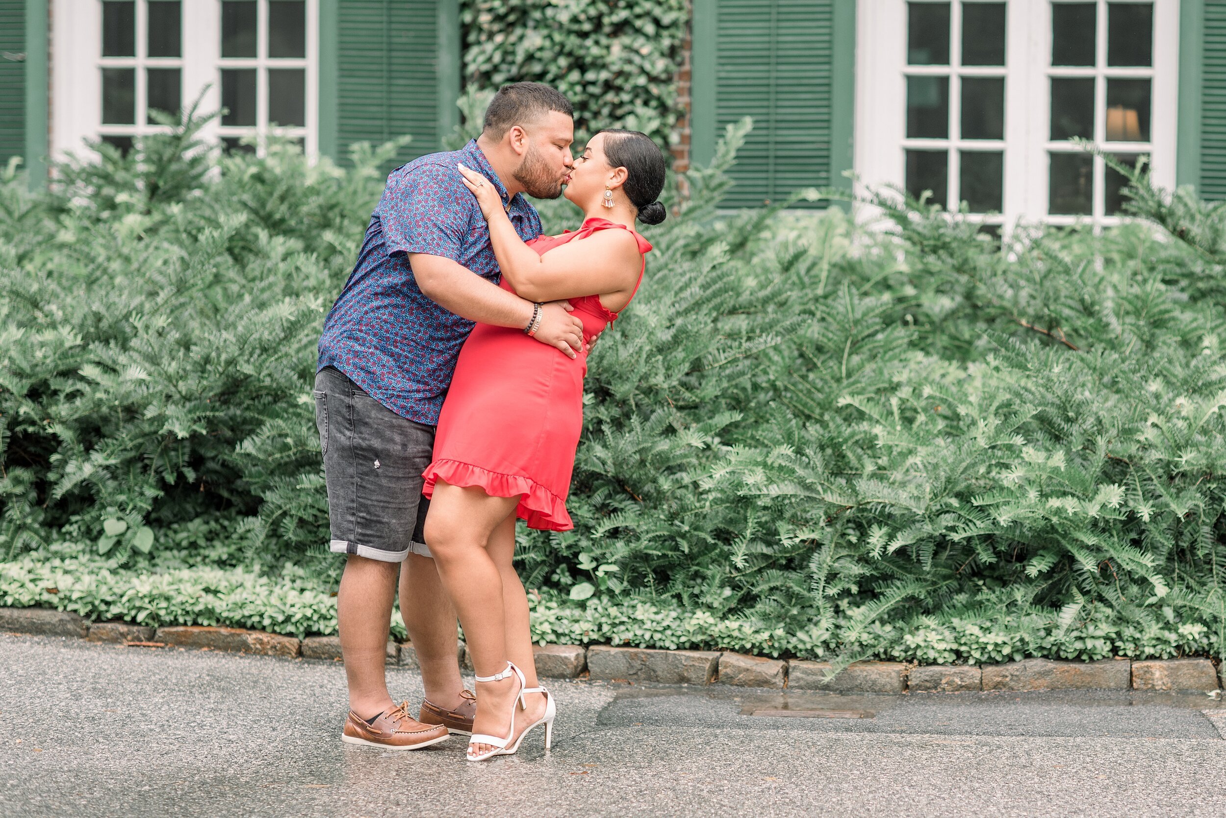 Longwood Gardens Kennet Square Pa Summer Engagement Session Photography_7677.jpg