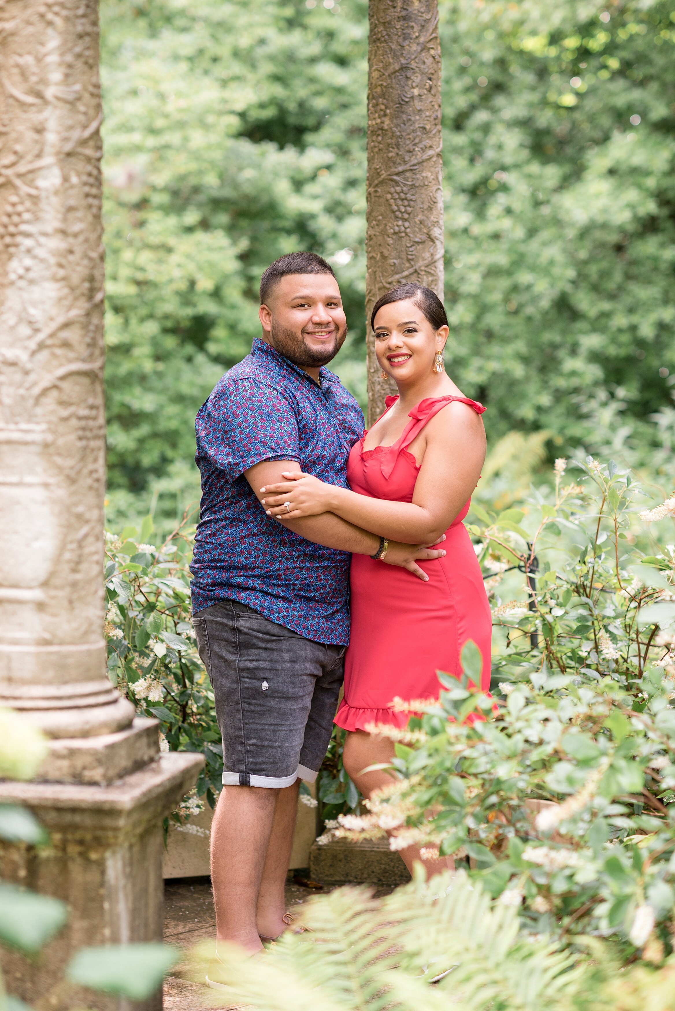 Longwood Gardens Kennet Square Pa Summer Engagement Session Photography_7682.jpg