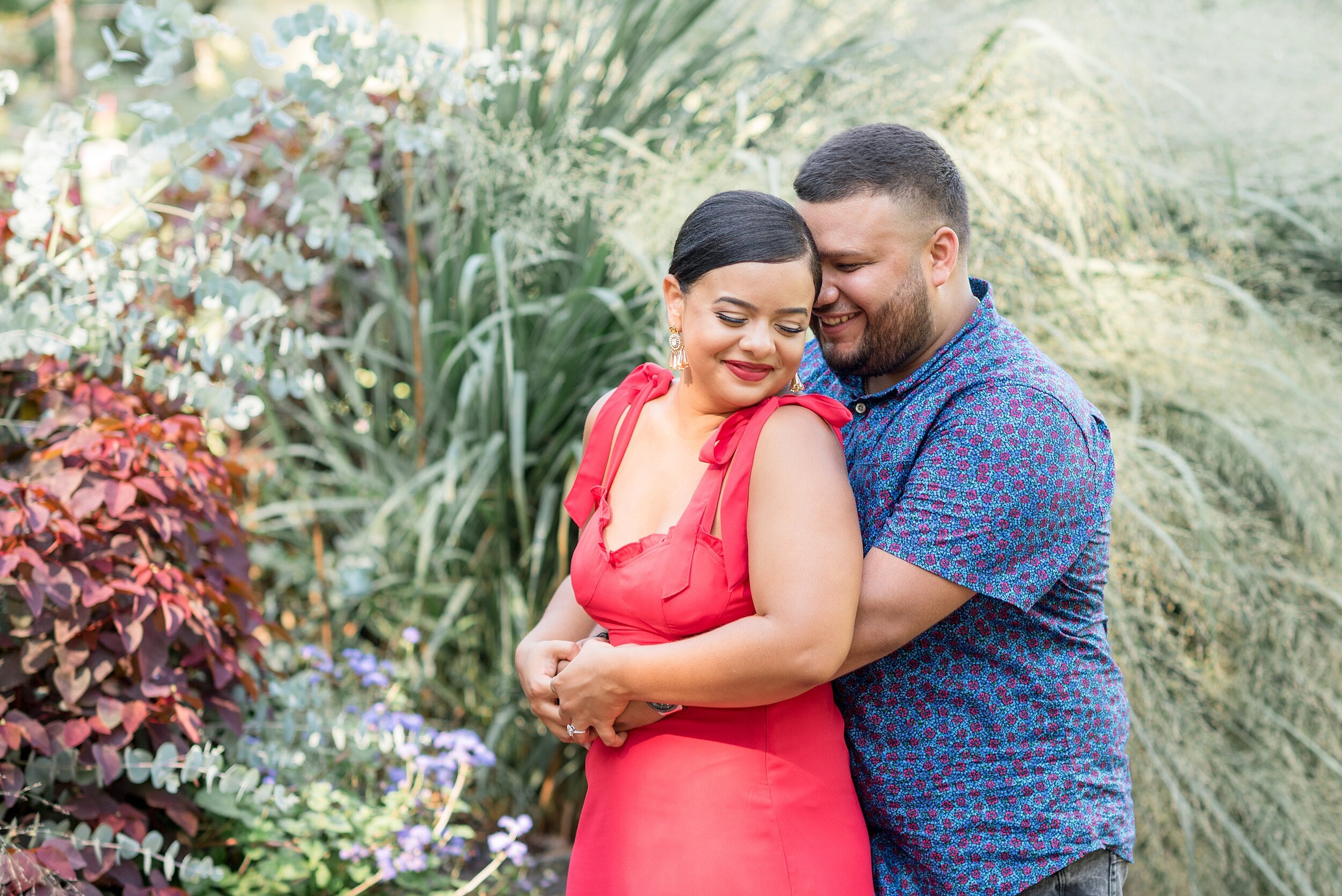 Longwood Gardens Kennet Square Pa Summer Engagement Session Photography_7686.jpg