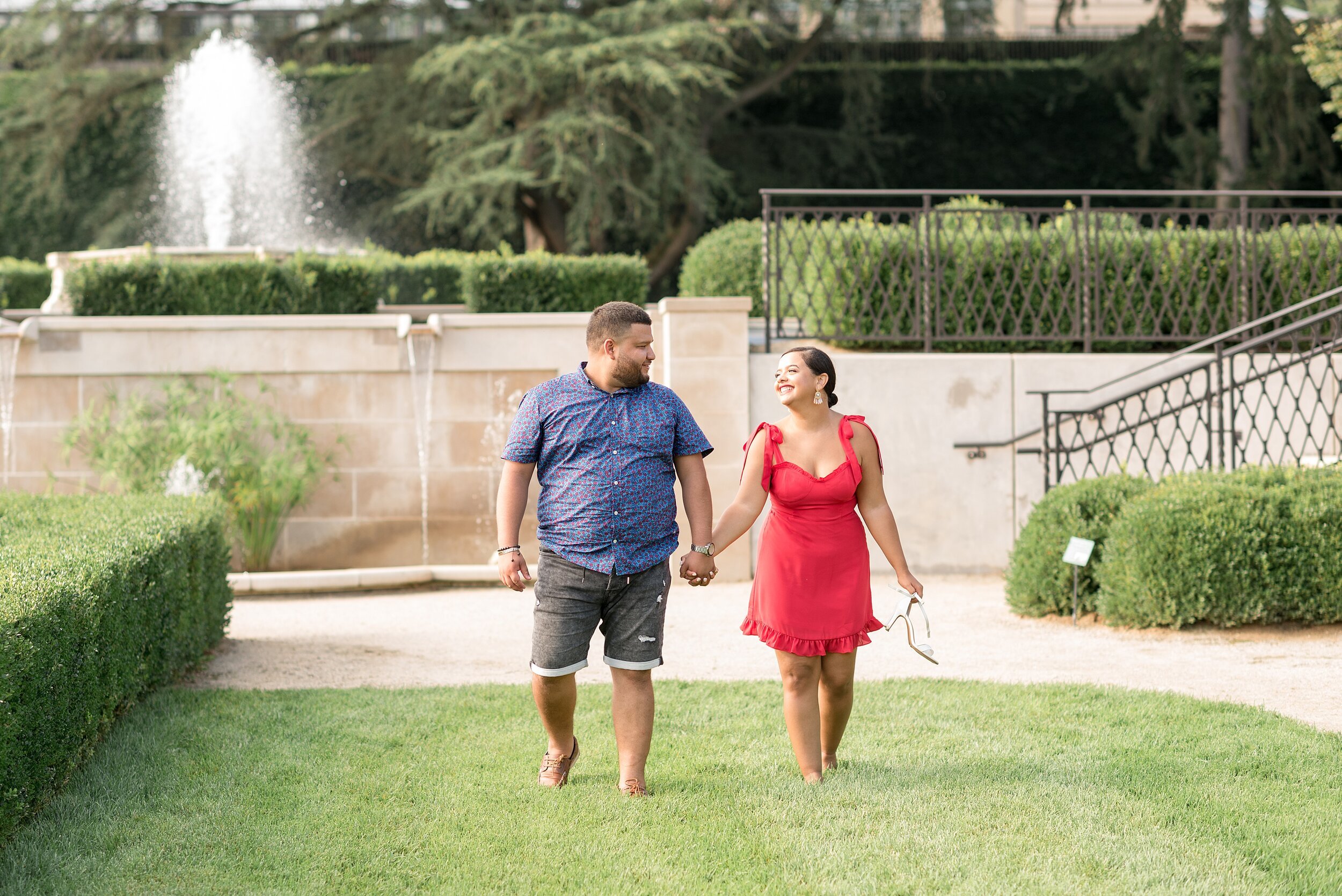 Longwood Gardens Kennet Square Pa Summer Engagement Session Photography_7694.jpg