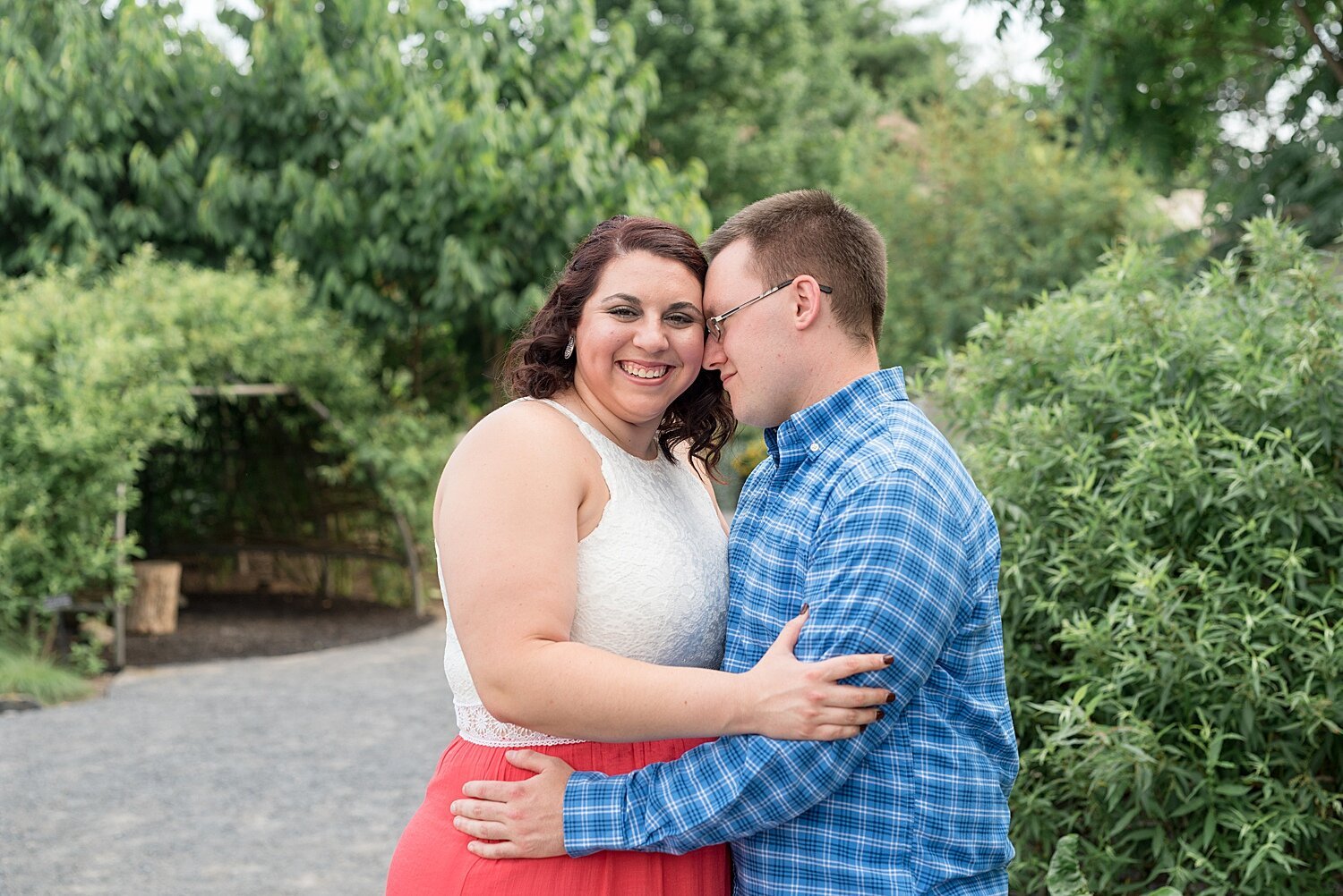 Penn State Arboretum State College Engagement Session Photography 