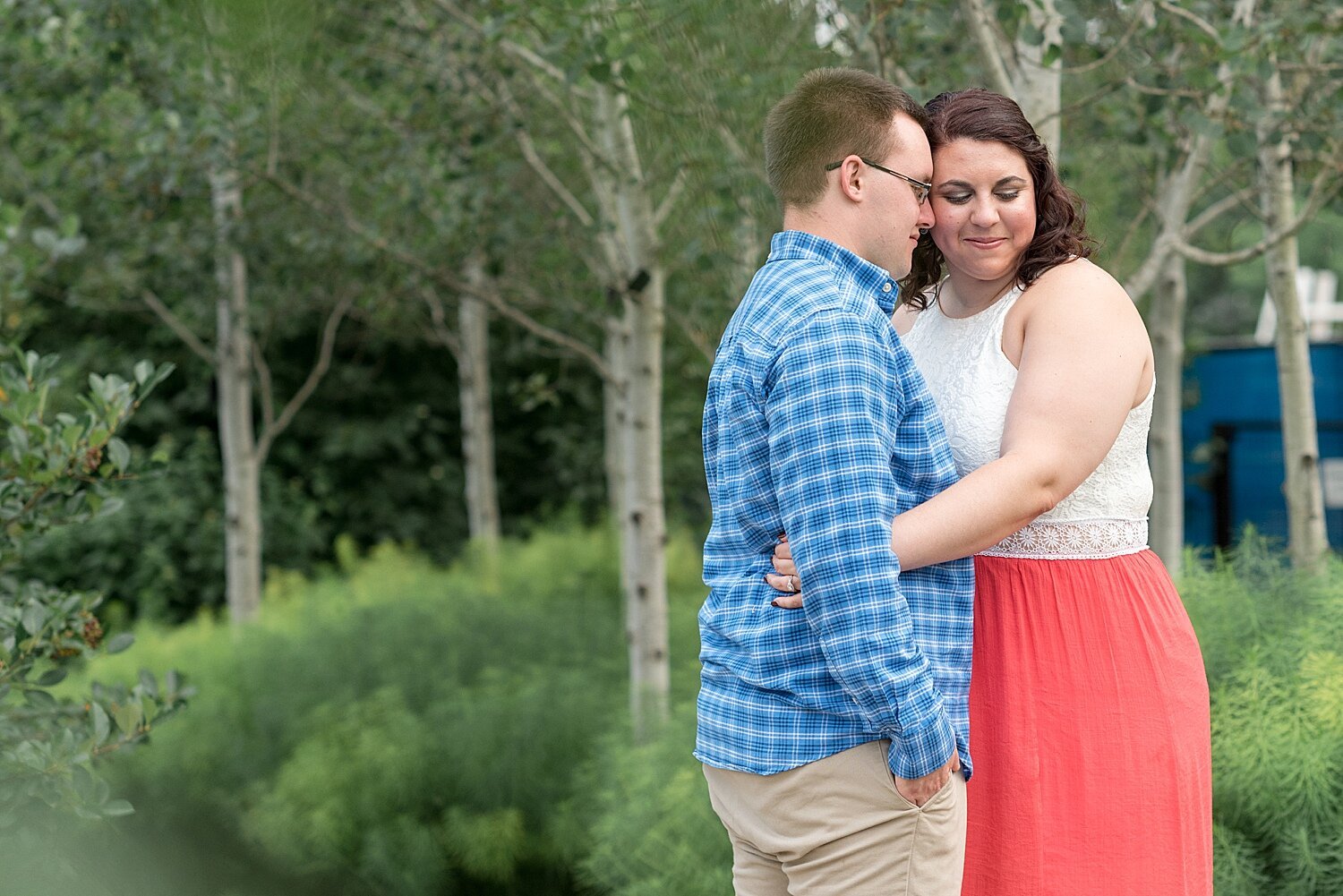 Penn State Arboretum State College Engagement Session Photography