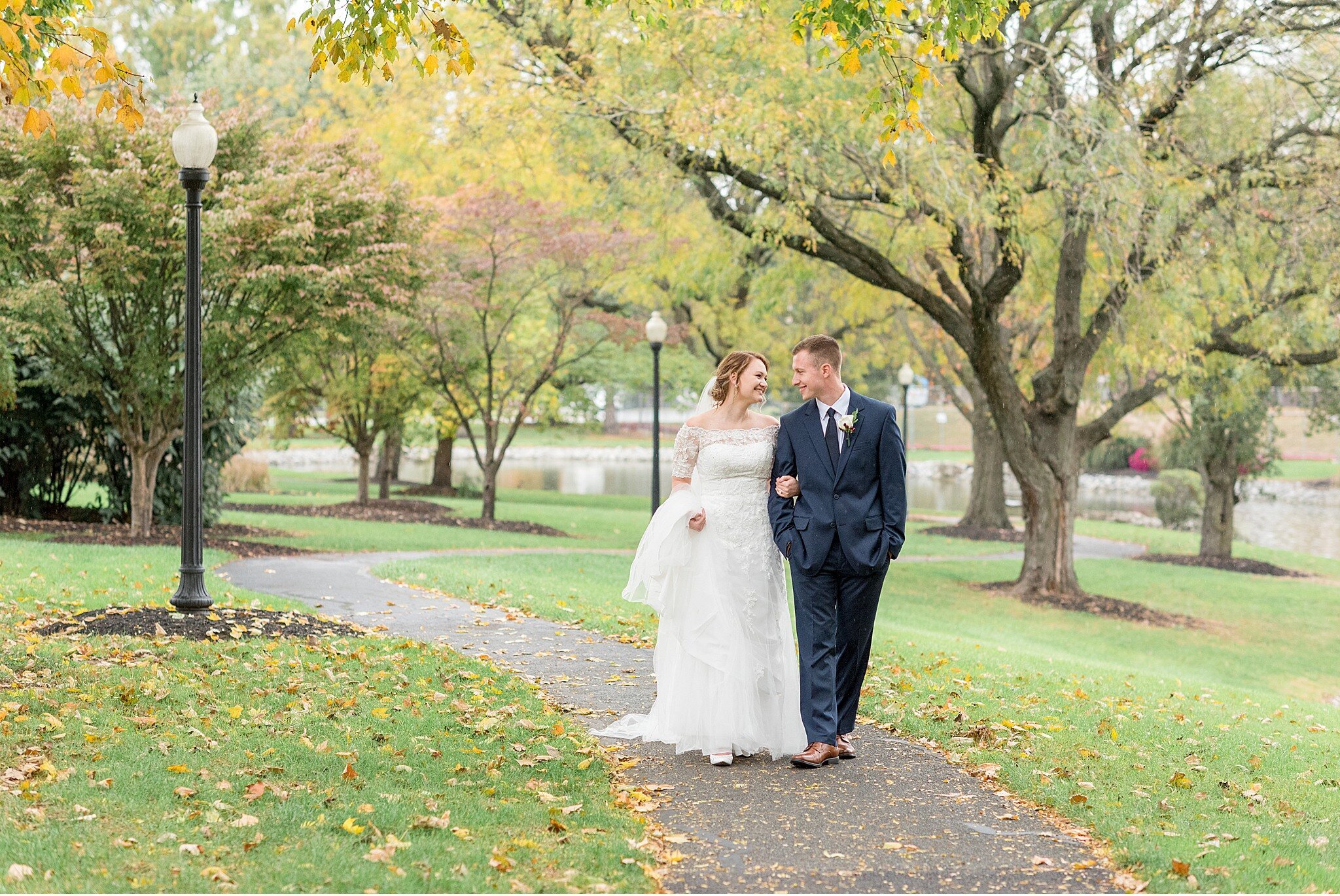 Greenfield Industrial Park Lancaster PA Romantic Fall Wedding Photography 
