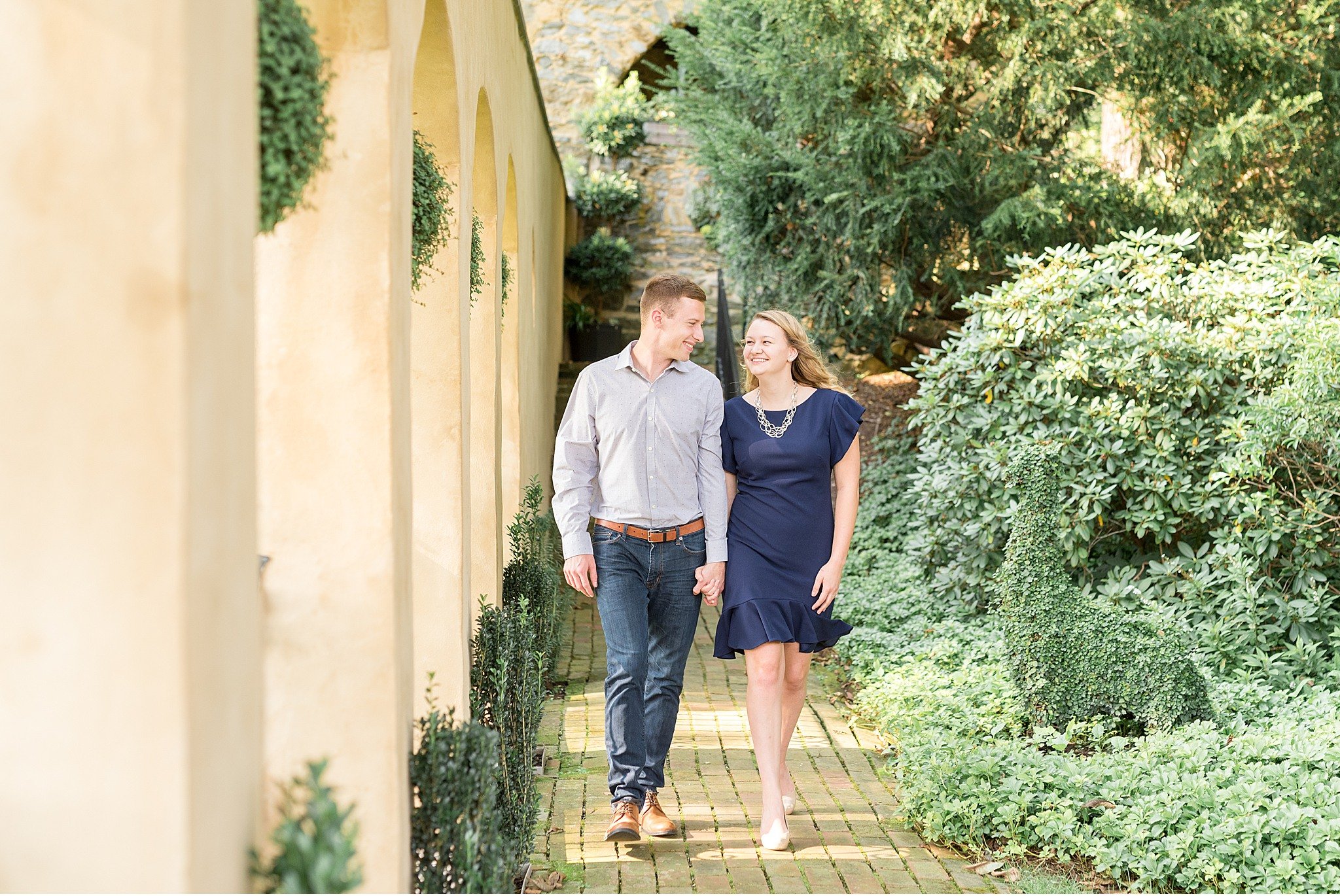 Conestoga House and Gardens Lancaster PA Engagement Session 