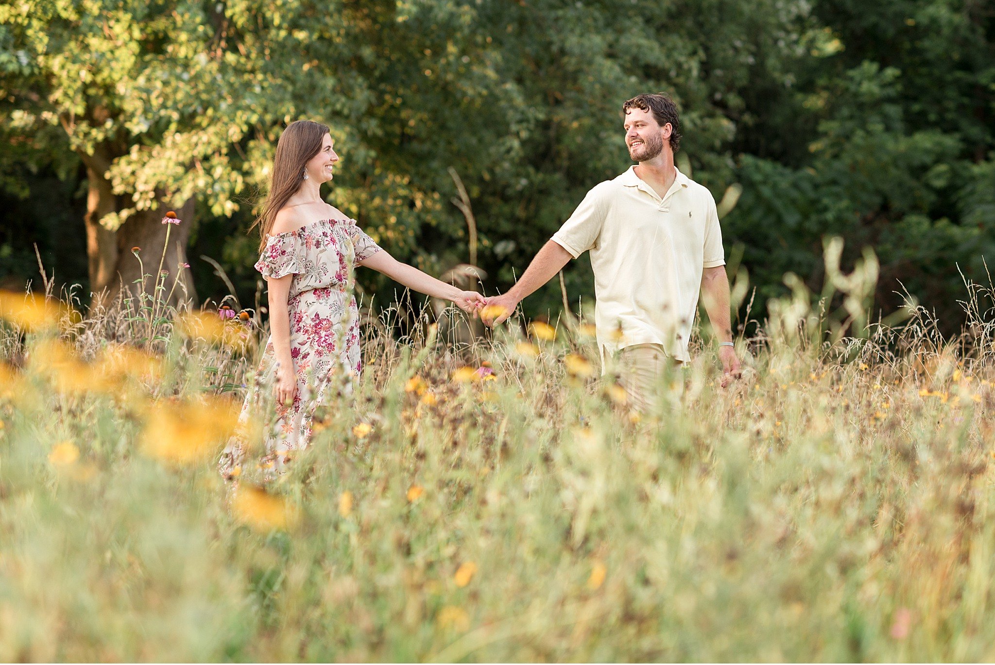 Chickies Rock Lancaster PA Summer sunset engagement session 