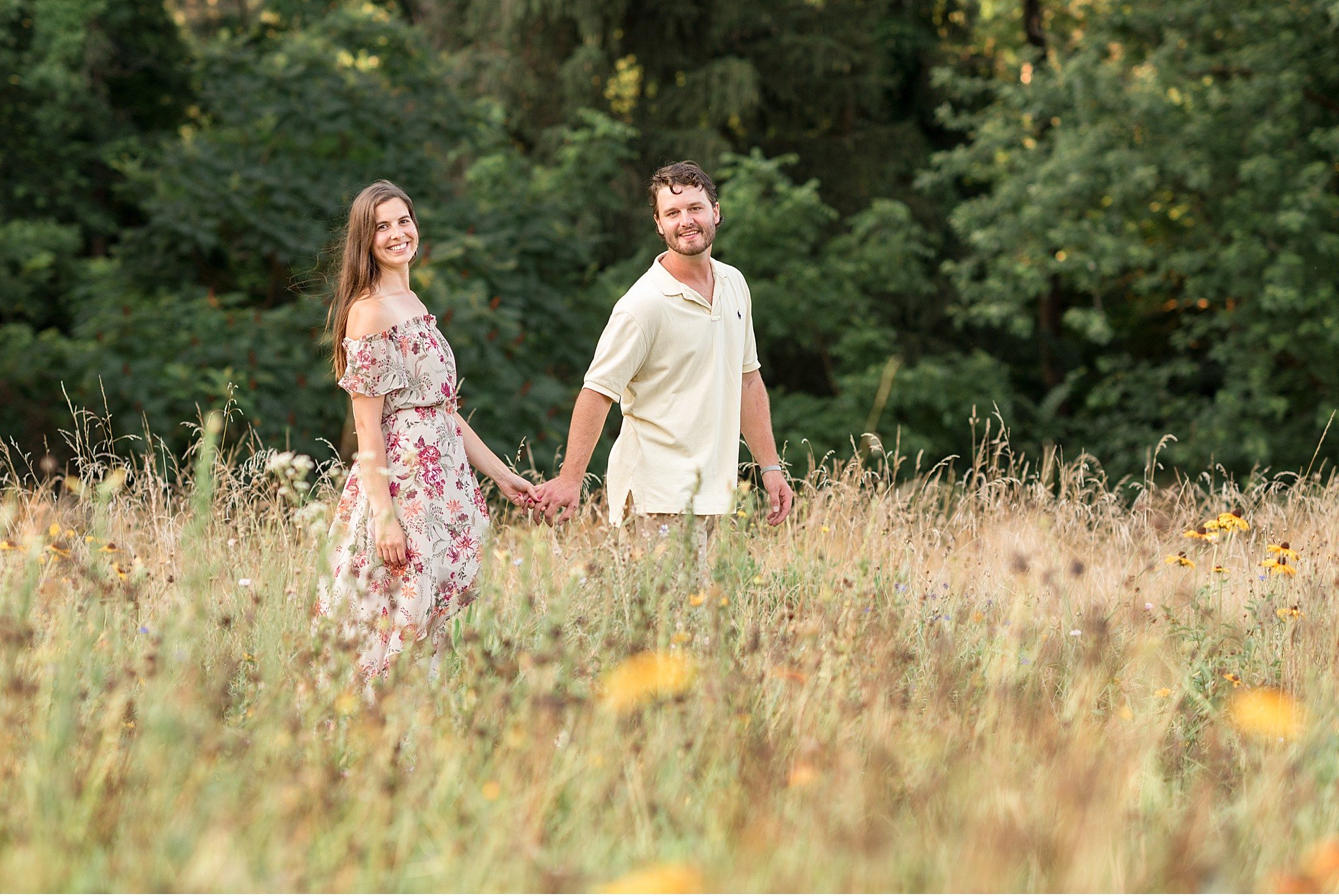 Chickies Rock Lancaster PA Summer sunset engagement session 