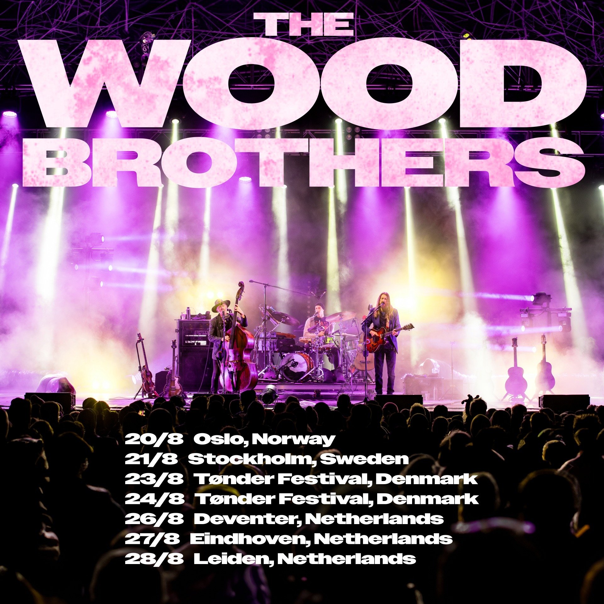 We're heading back to Europe! And we are ready to play in some new cities for our friends over in Norway, Sweden, Denmark, &amp; the Netherlands. Tickets on sale this Friday, May 3rd!

8/20 - Oslo, Norway @cosmopoliteoslo 
8/21 - Stockholm, Sweden @d