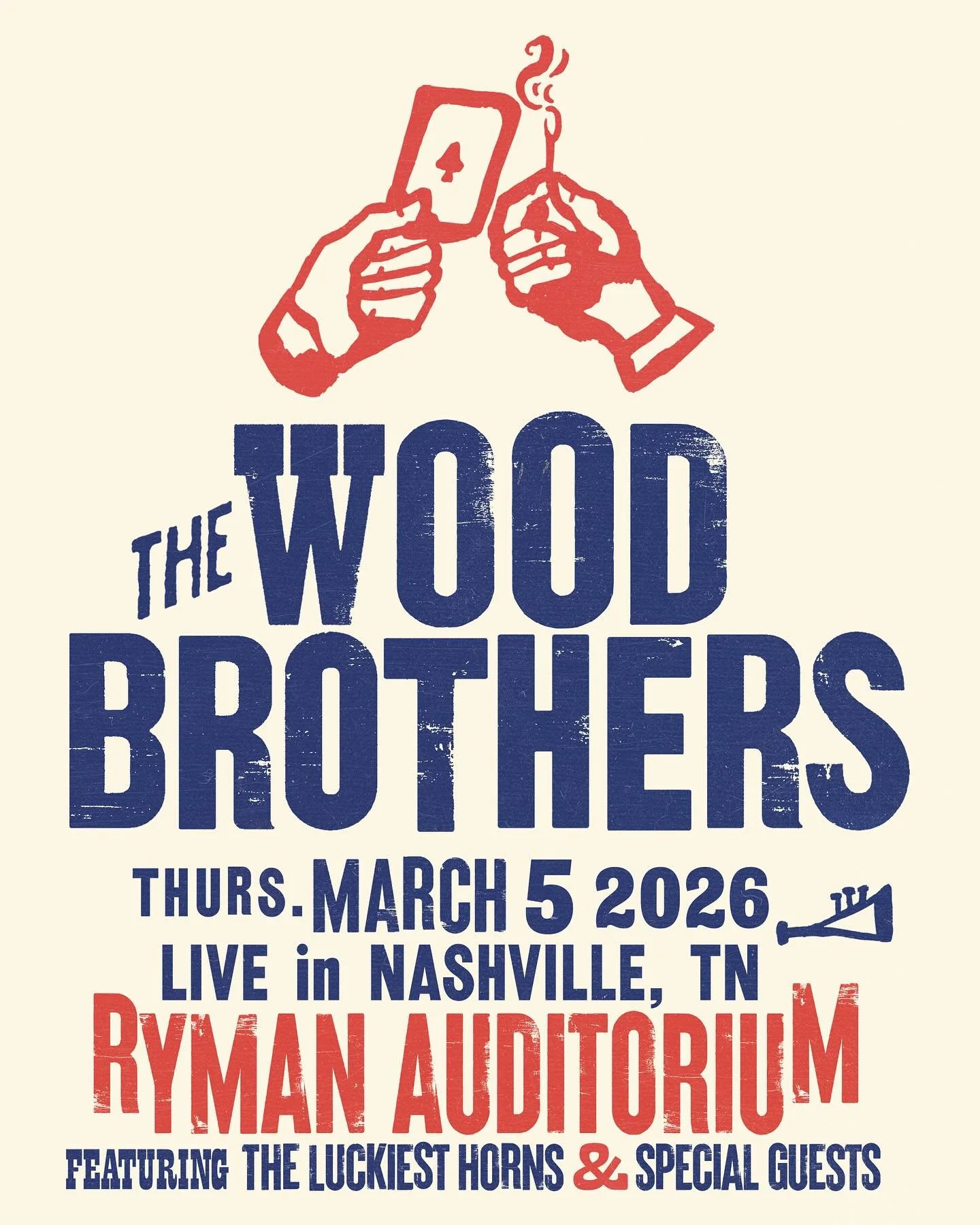 We&rsquo;re headed back to @theryman, y&rsquo;all! An honor and a privilege we don&rsquo;t take lightly. The date is March 5, which happens to be the eve of the 20th anniversary of the release of our very first album, &lsquo;Ways Not To Lose&rsquo;. 