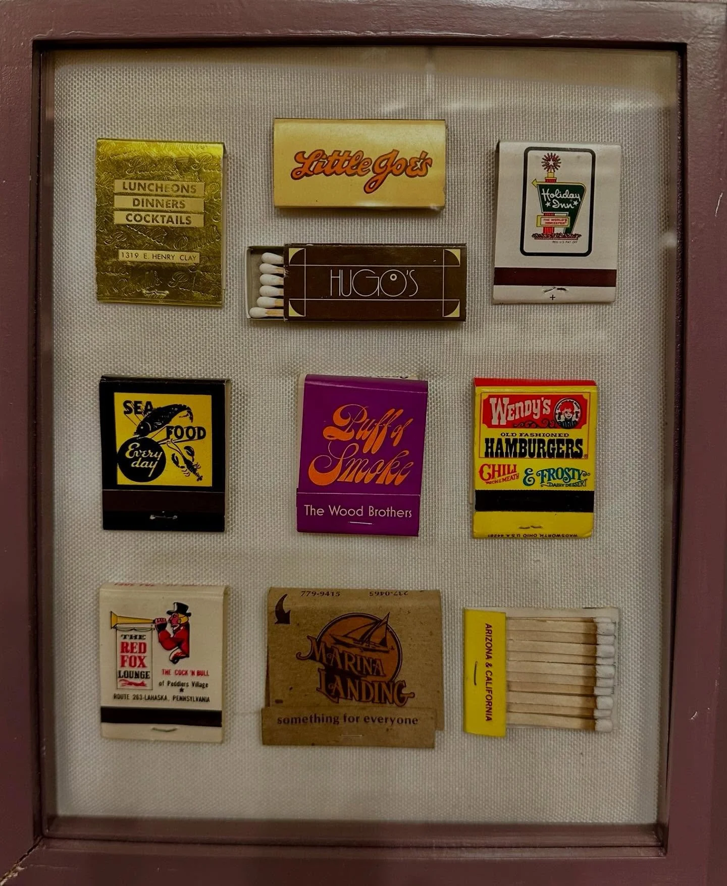 Take home your very own &lsquo;Puff of Smoke&rsquo; matchbook from any stop on tour! 🔥