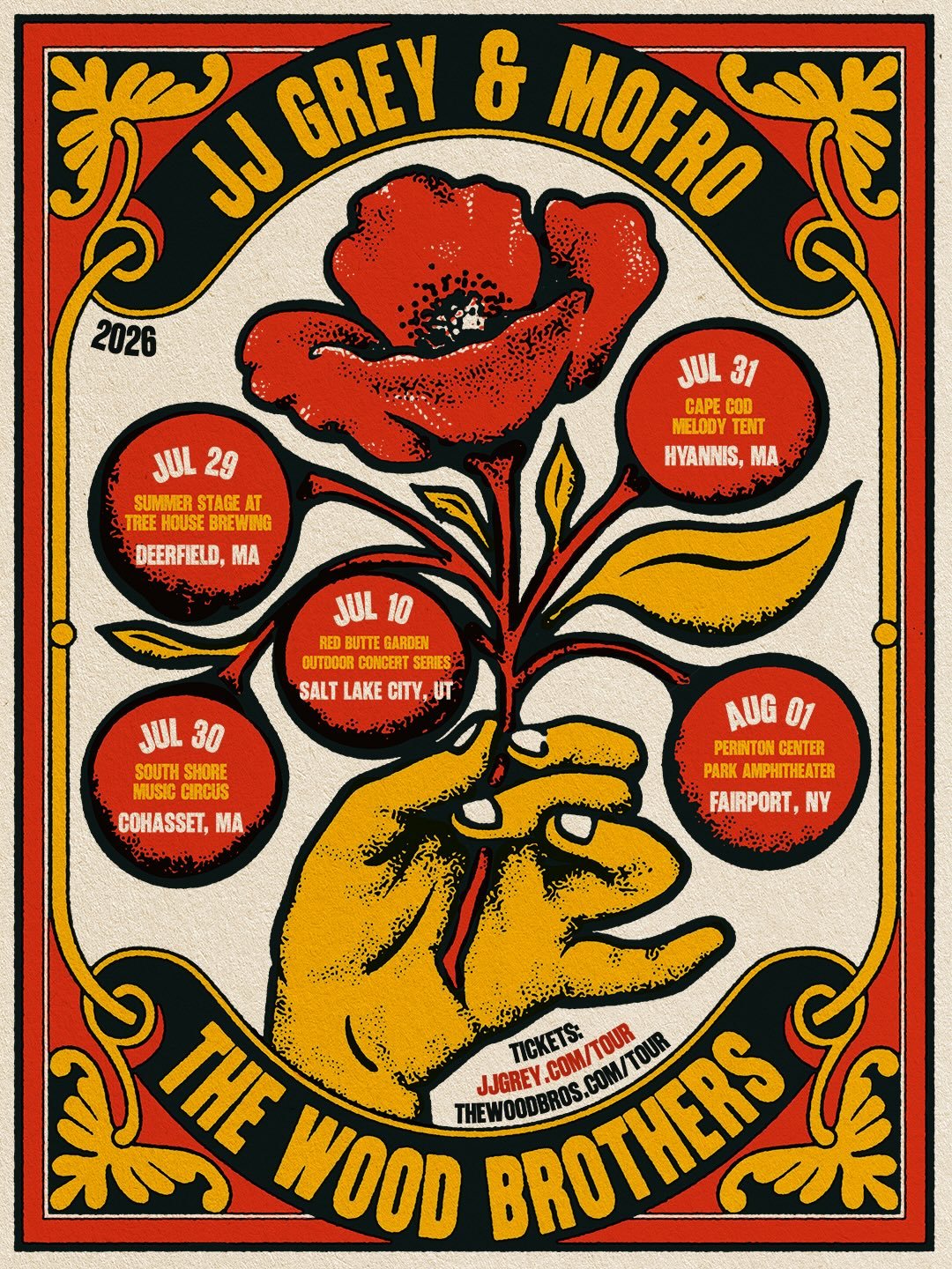 In case you haven&rsquo;t heard... we&rsquo;re hitting the road together this summer for a special co-headline tour! Presale for our SLC&nbsp;show starts April 20 with password &lsquo;JJTWB2026&rsquo; - all other dates on sale now😎

JJ 📸: @kgrossma