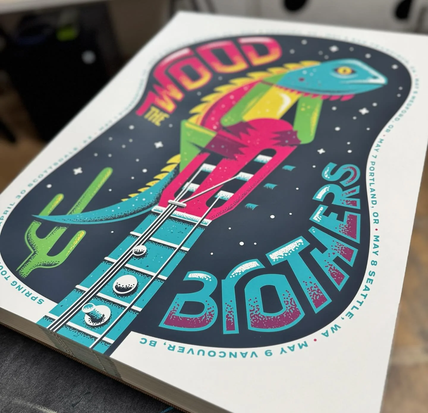 Tour starts TONIGHT at @scottsdalearts ⭐️ posters available at the merch booth every night! 

Poster art by Mike Tallman / AddNoise Studios