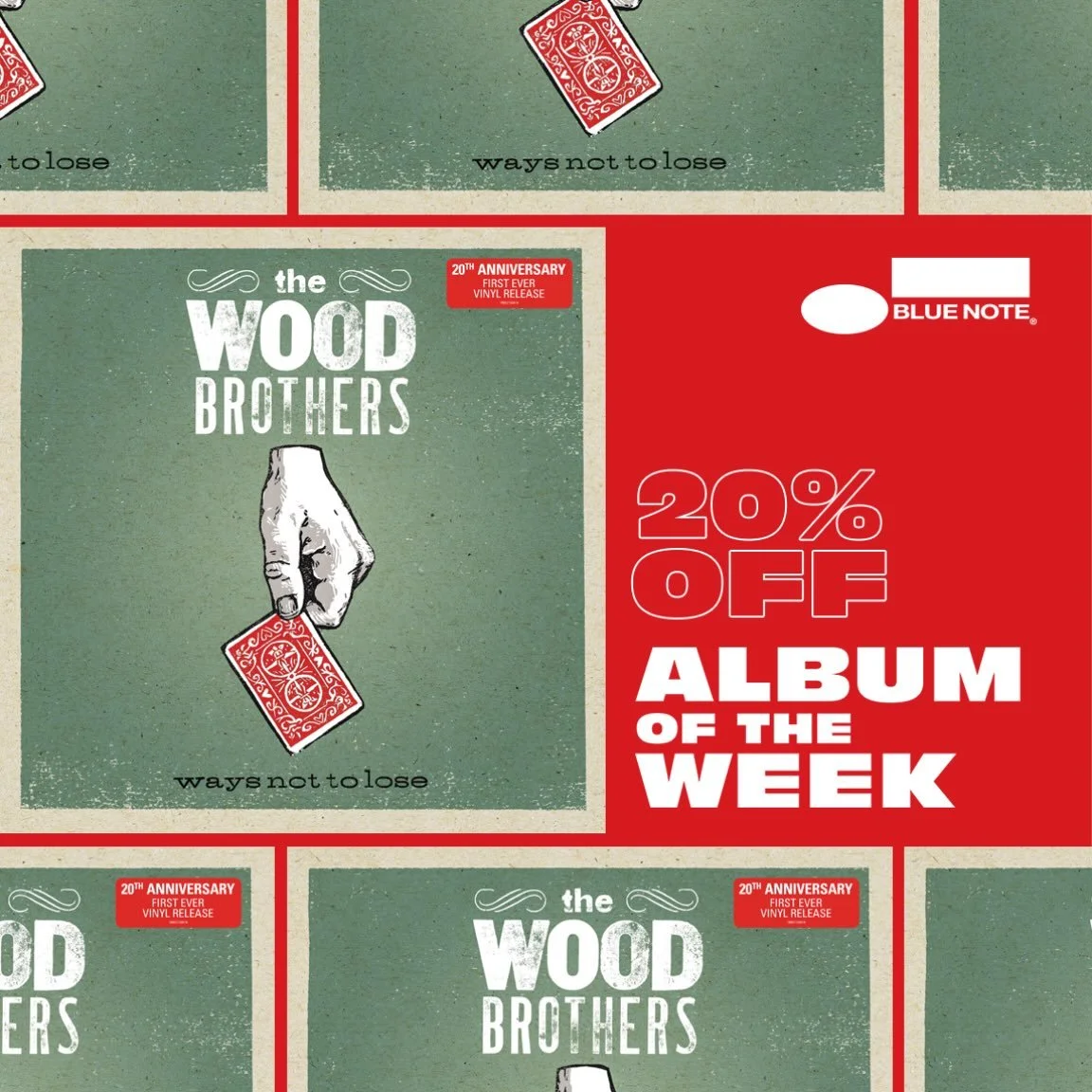 &lsquo;Ways Not To Lose&rsquo; is @bluenoterecords Album Of The Week! Get 20% off your copy now through Sunday - link in bio.
