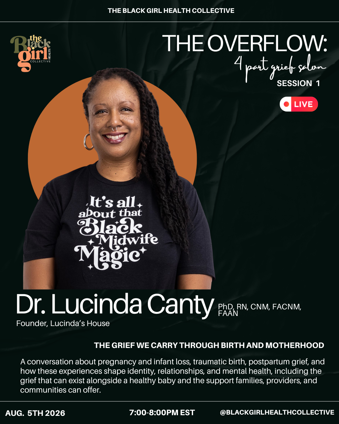 The Grief We Carry Through Birth and Motherhood: The Overflow Grief Salon Session 1